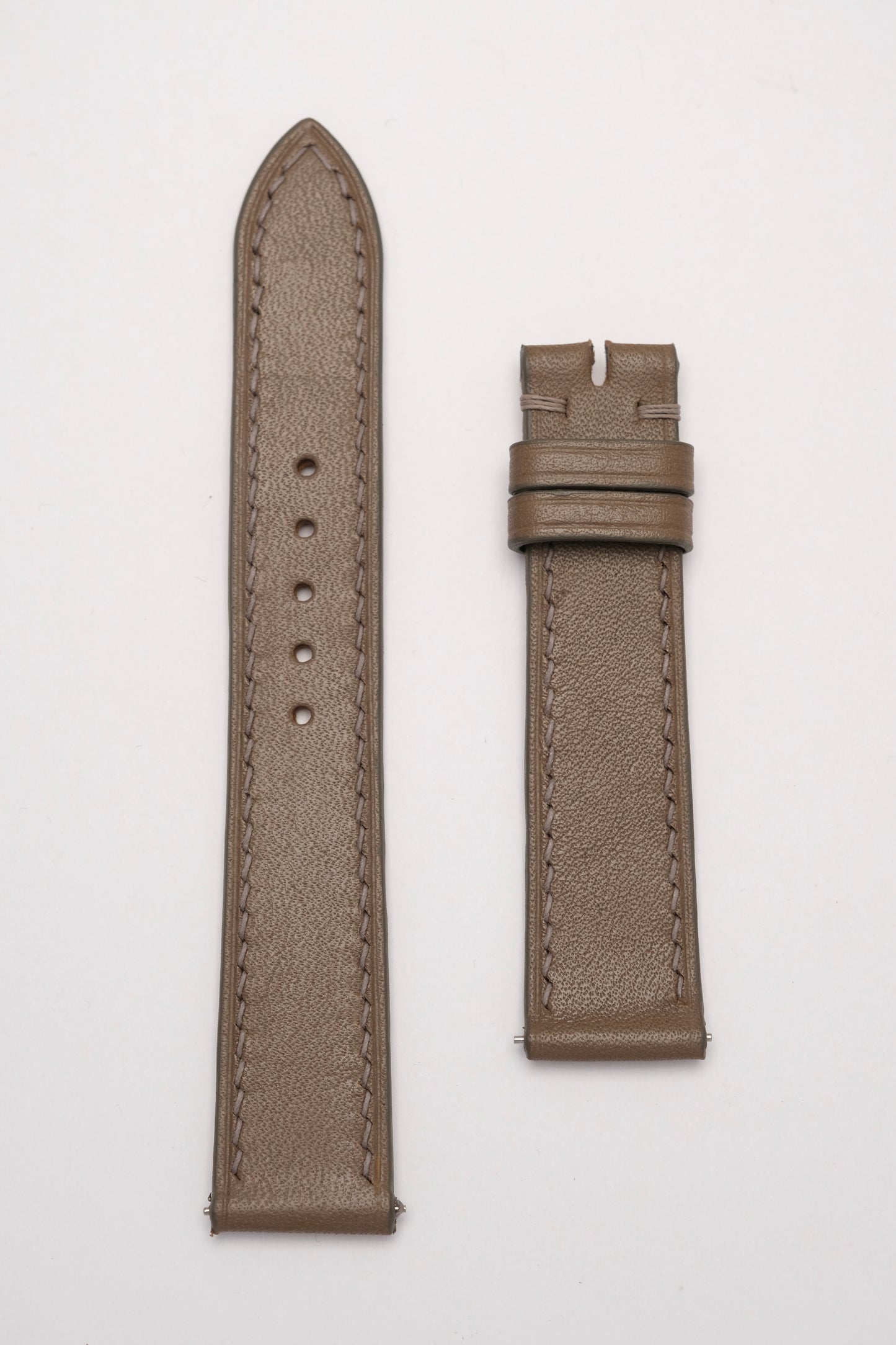 Sepia Brown Calfskin Leather Strap