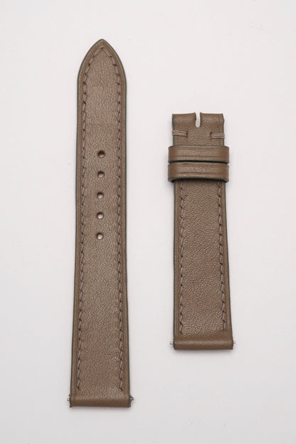 Sepia Brown Calfskin Leather Strap