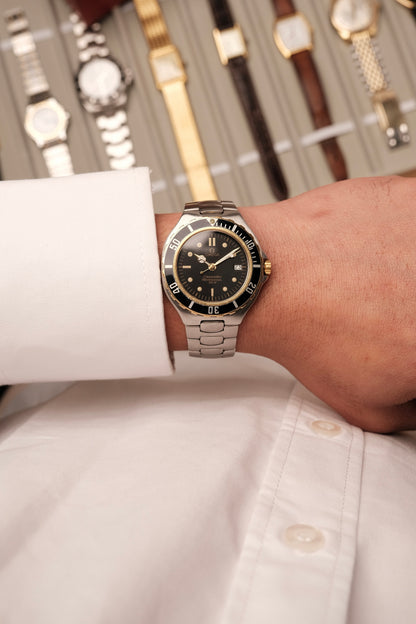 1991 Divers Omega Seamaster Two tone Professional 200m Quartz Vintage Pre Bond 36mm