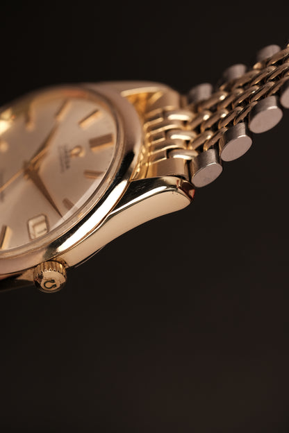 1963 Omega Seamaster Automatic Two-Tone REF. 166.010 + Beads of rice bracelet