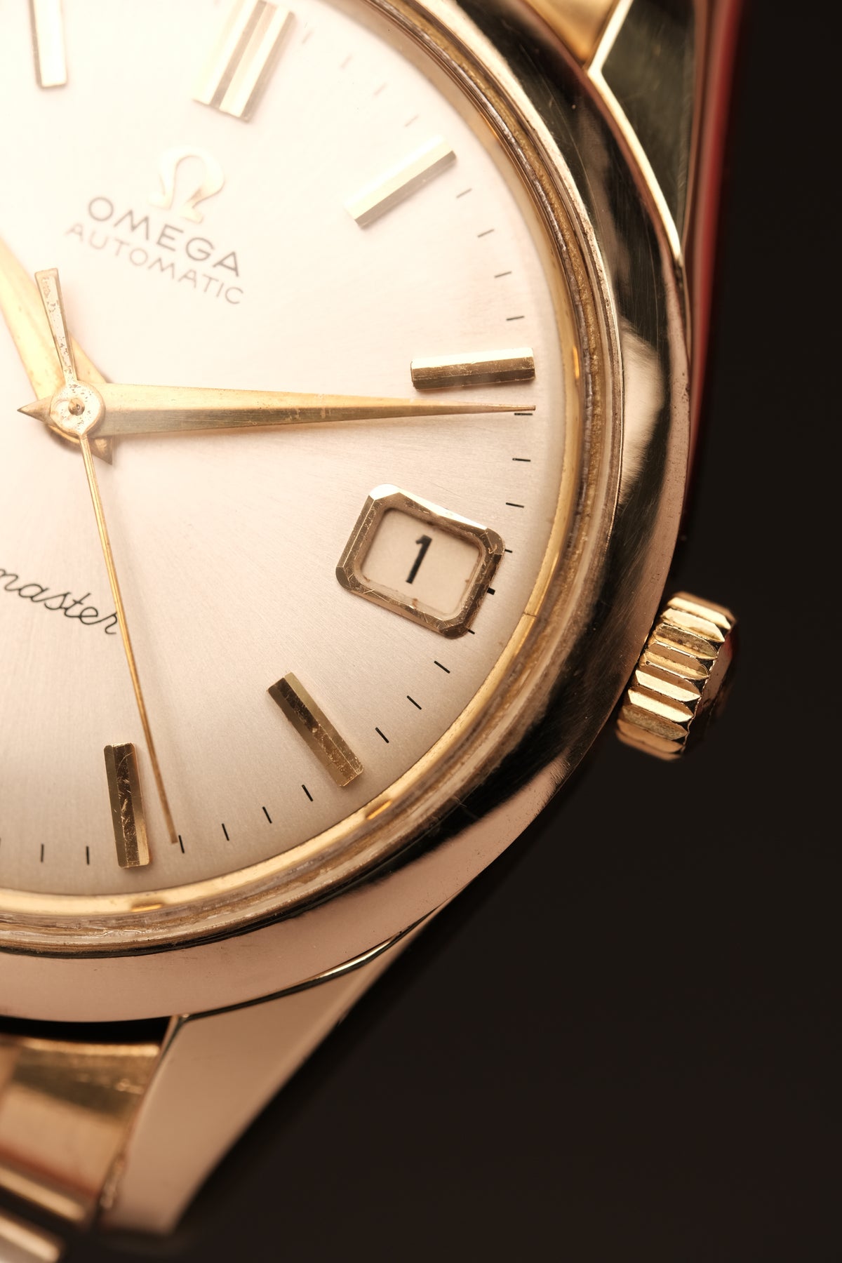 1963 Omega Seamaster Automatic Two-Tone REF. 166.010 + Beads of rice bracelet