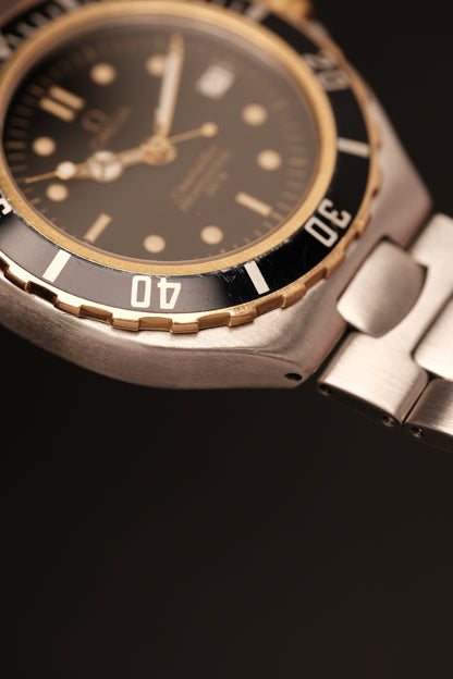 1991 Divers Omega Seamaster Two tone Professional 200m Quartz Vintage Pre Bond 36mm
