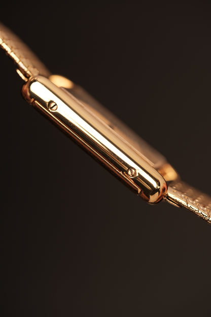 CARTIER MUST DE TANK VERMEIL (LM 23x31mm) ROMAN DIAL HAND WINDING 6020855