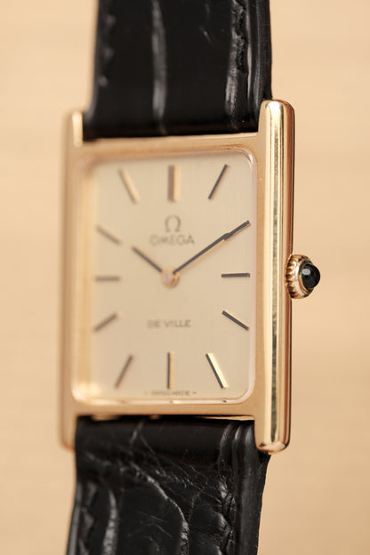 Vintage Tank OMEGA DE VILLE (25x31mm) Manual Winding REF. 511.0404 + BOX