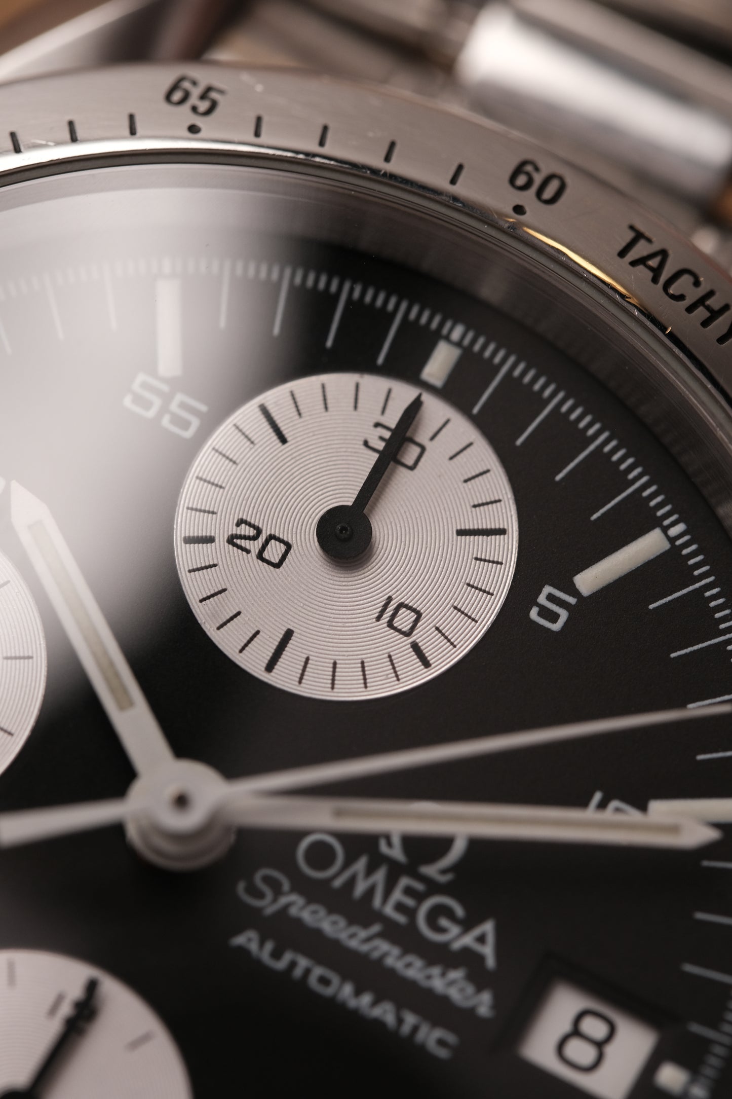 1998 Omega Speedmaster Reverse Panda Chronograph Automatic Date 3511.50 Cal. 1152