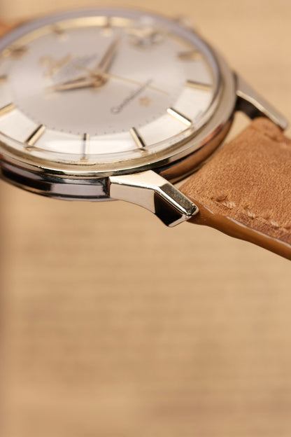1969 OMEGA CONSTELLATION PIE PAN DOG LEG White Dial AUTOMATIC CHRONOMETER REF. 168.005