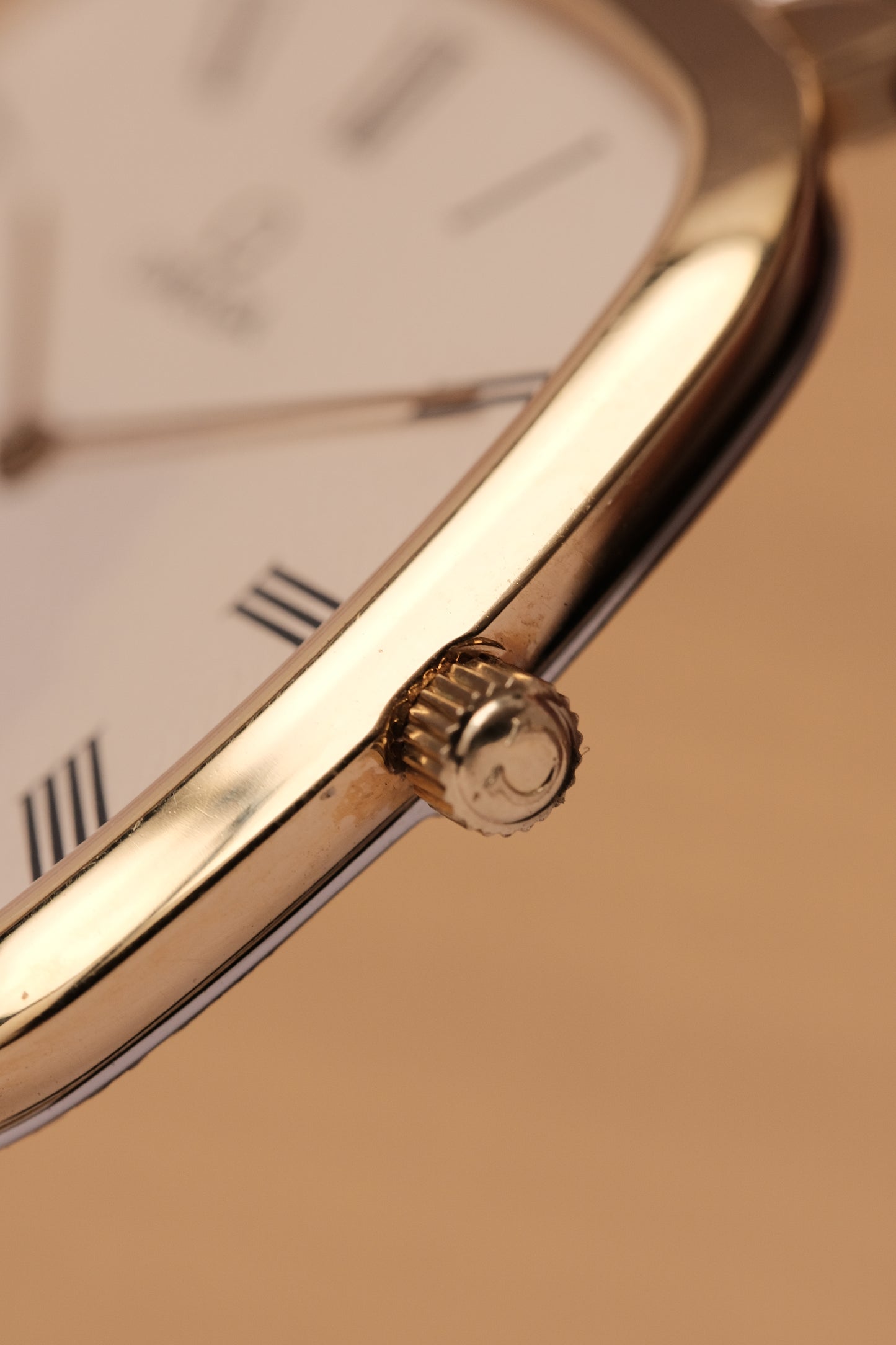 Omega De Ville Ref.395.0877 Cal.1378 Vintage Gold Quartz Integrated Bracelet