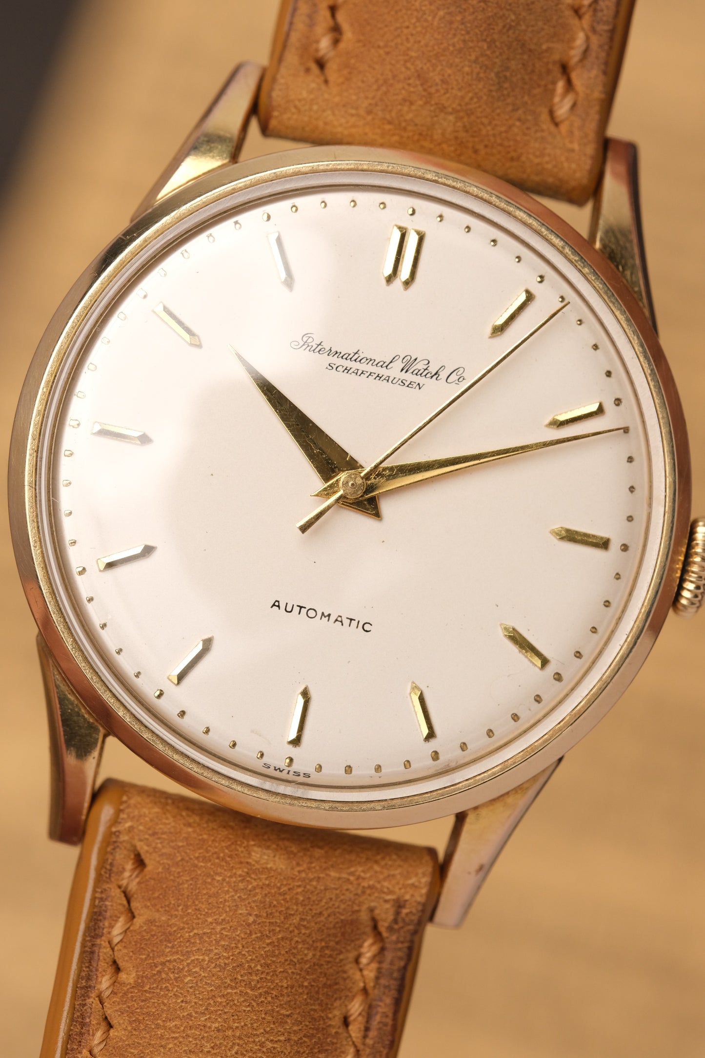 Calatrava IWC SCHAFFHAUSEN Cal.853 White Dial Automatic