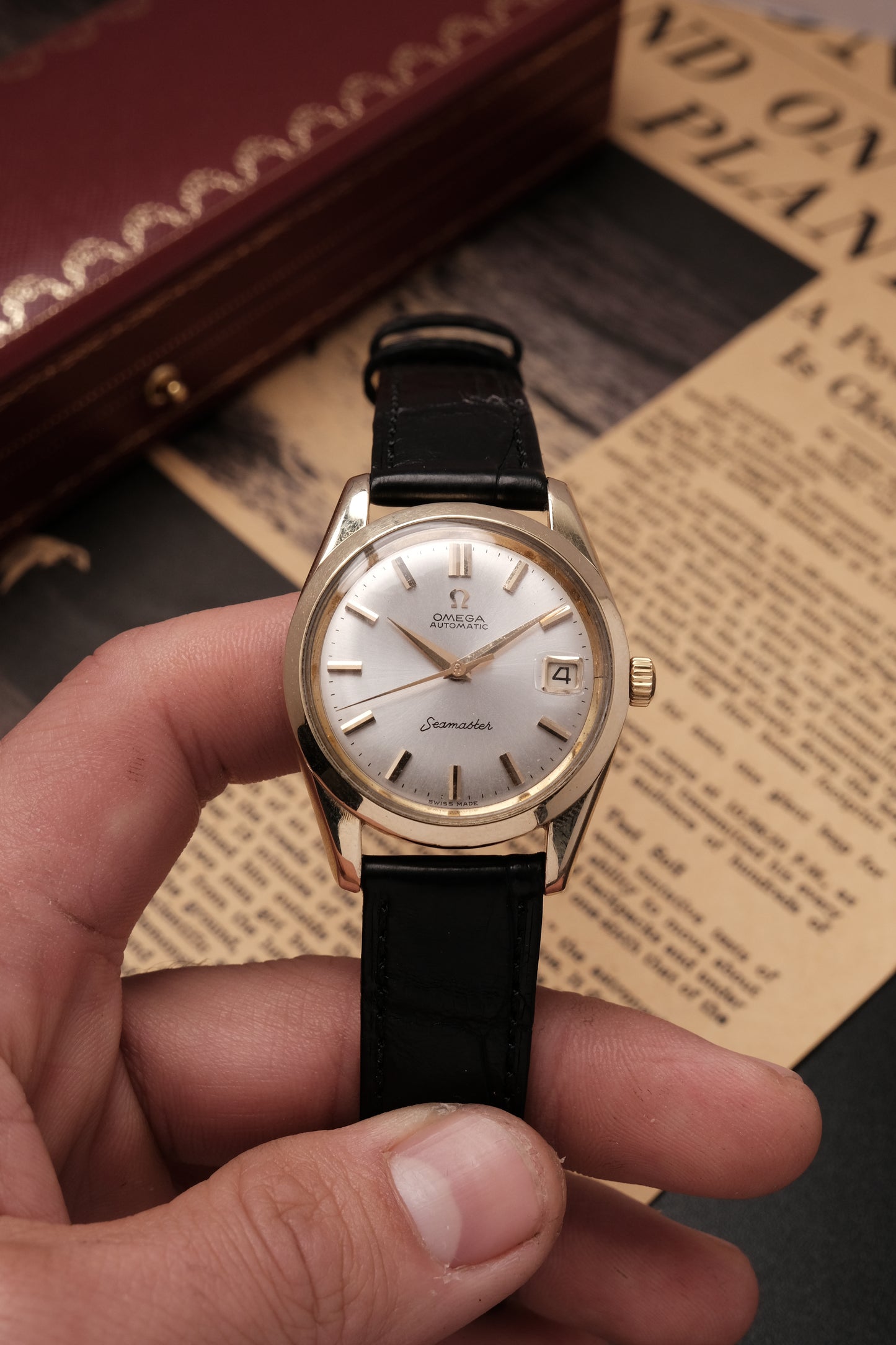 1962 Omega Seamaster Automatic Gold Capped REF.14763-61