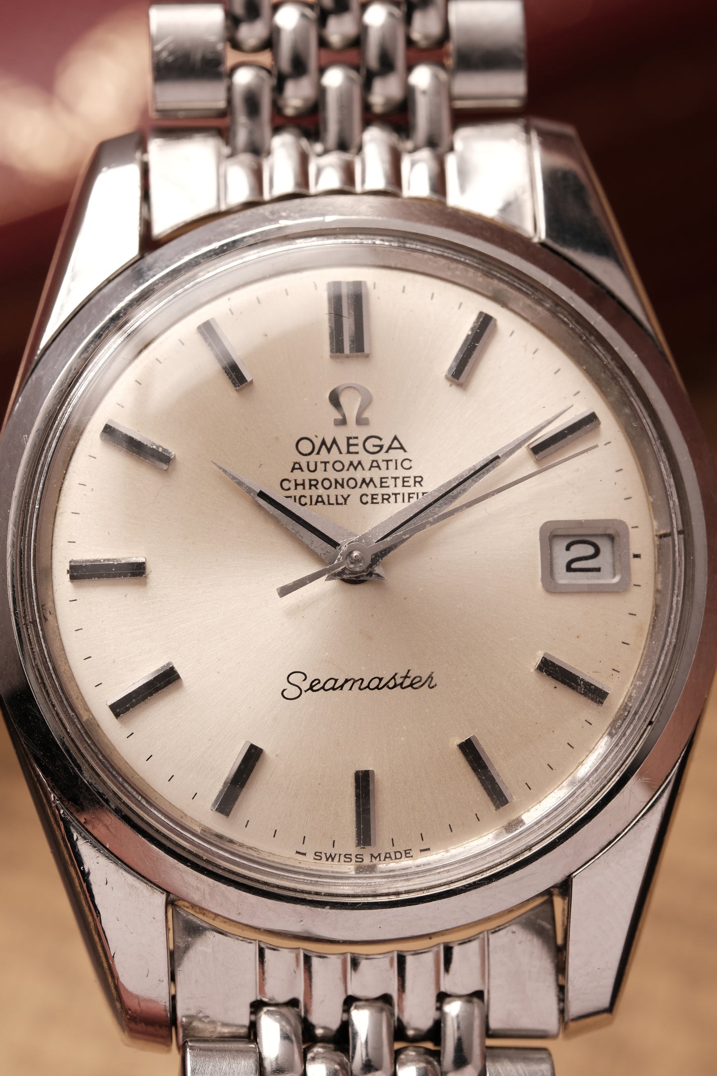 1969 Vintage Omega Seamaster Chronometer Certified Automatic 166.010