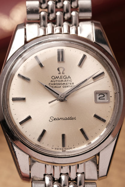 1969 Vintage Omega Seamaster Chronometer Certified Automatic 166.010