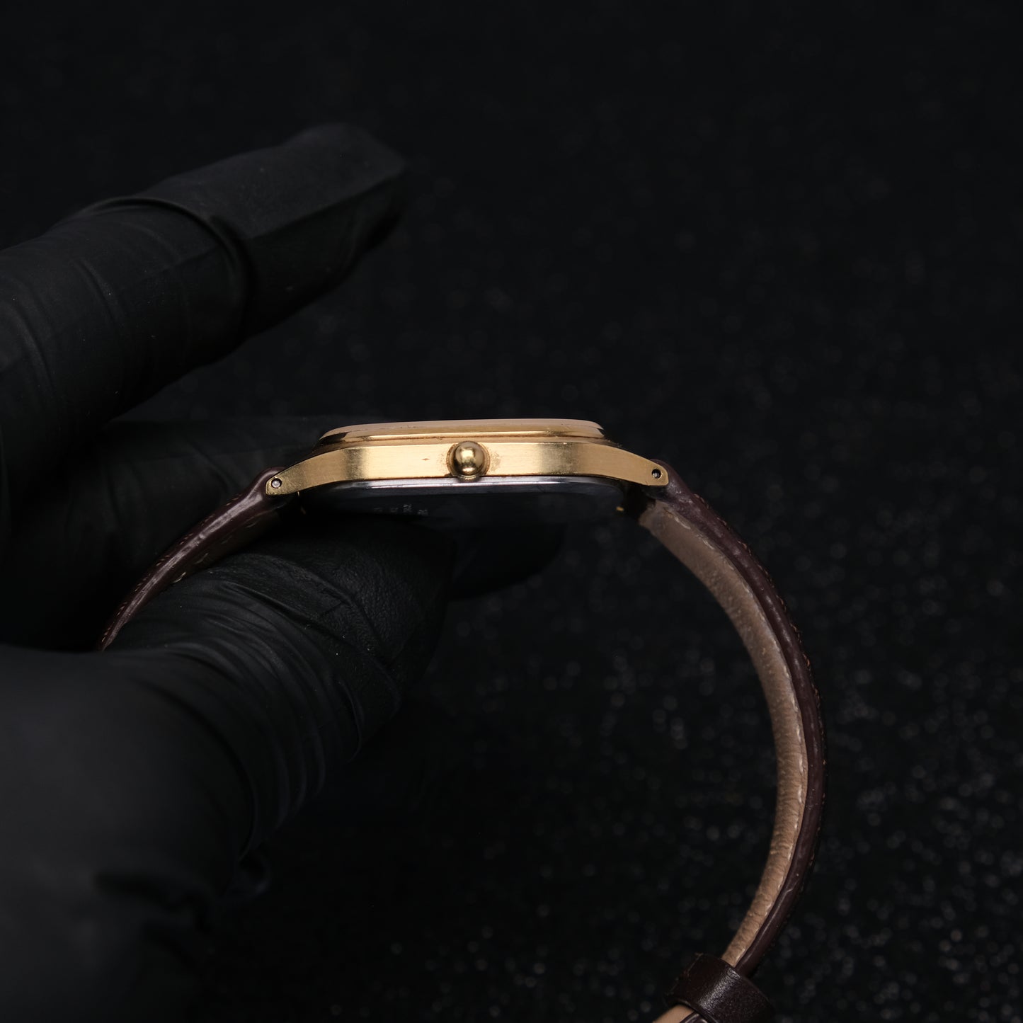 Seiko Quartz Men's Watch 30mm Gold Vintage Nice Condition Wrist Watch