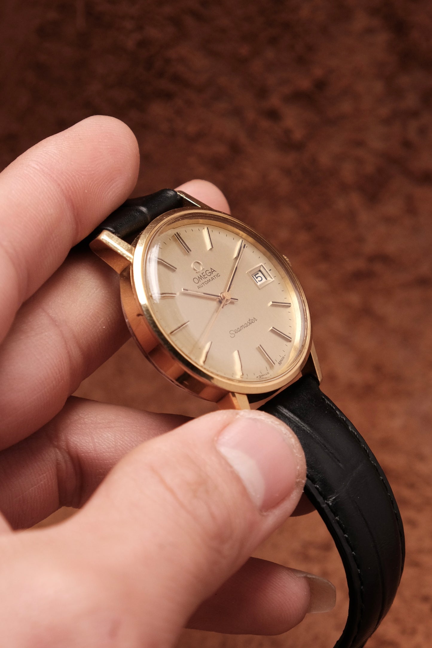 1976 Omega Seamaster Gold Automatic Ref. 166.0202