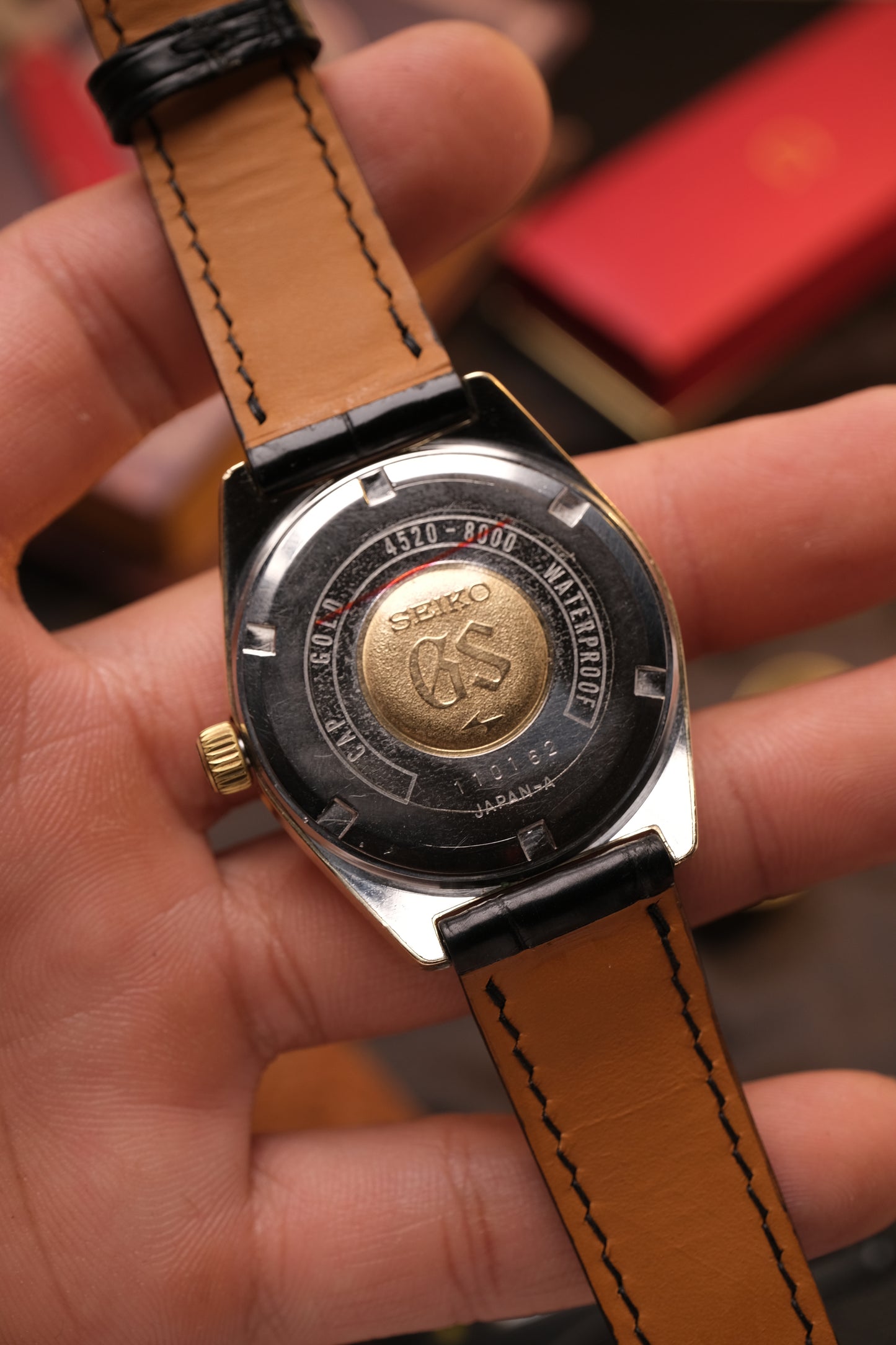 Grand Seiko GS45 High Beat 36000 1969's 4520-8000 CAP GOLD NoDate