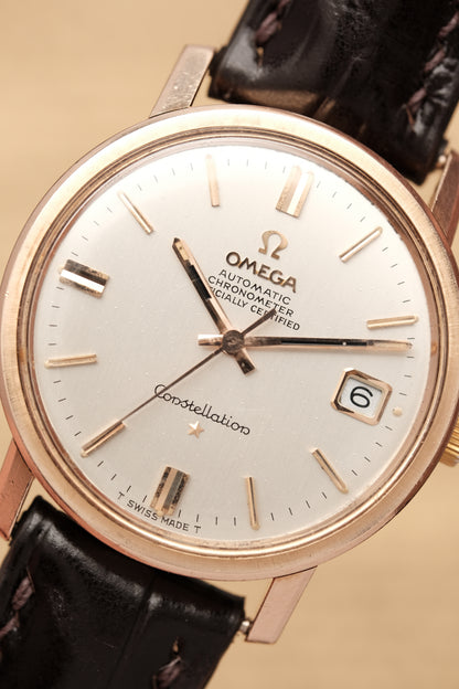 1967 OMEGA Constellation Chronometer Date Rose Gold REF. 168.018