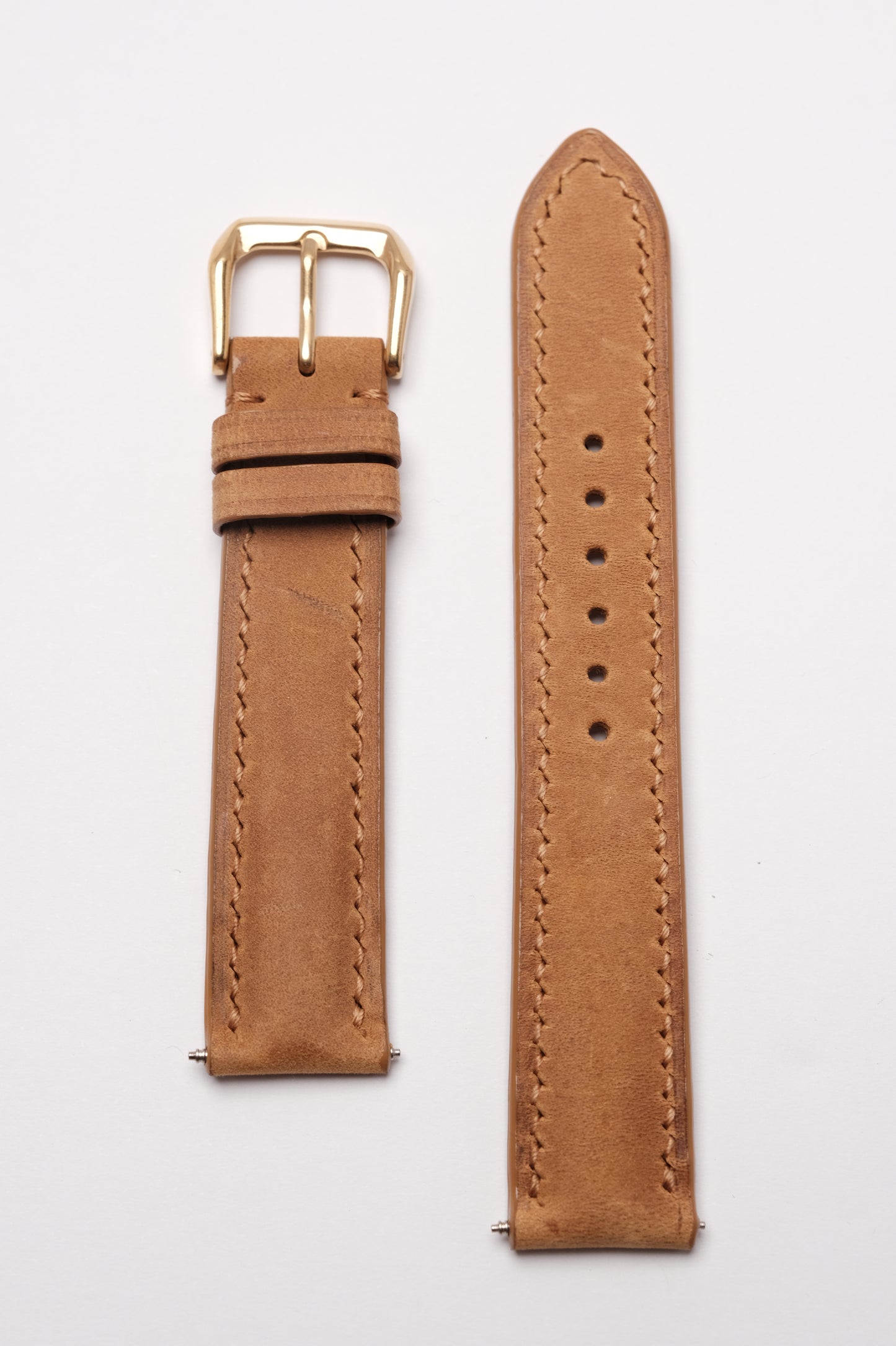 Saddle Tan Crazy Horse Leather Strap