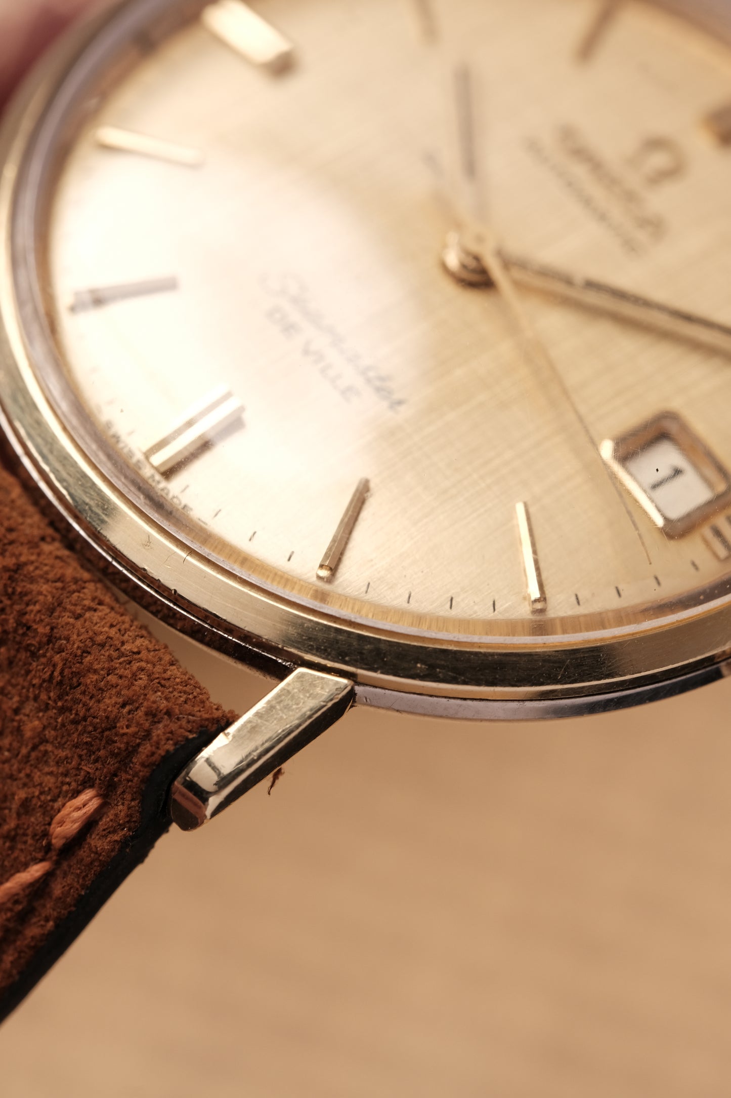 1959 Omega Seamaster De Villé Automatic  Linen Dial 14700-3-SC or 166.020
