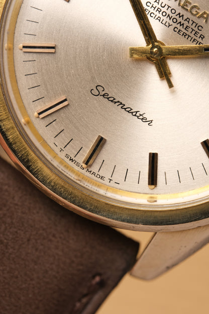 1967 Vintage Omega Seamaster Chronometer Automatic 168.022 36mm Gold Capped Cal.564