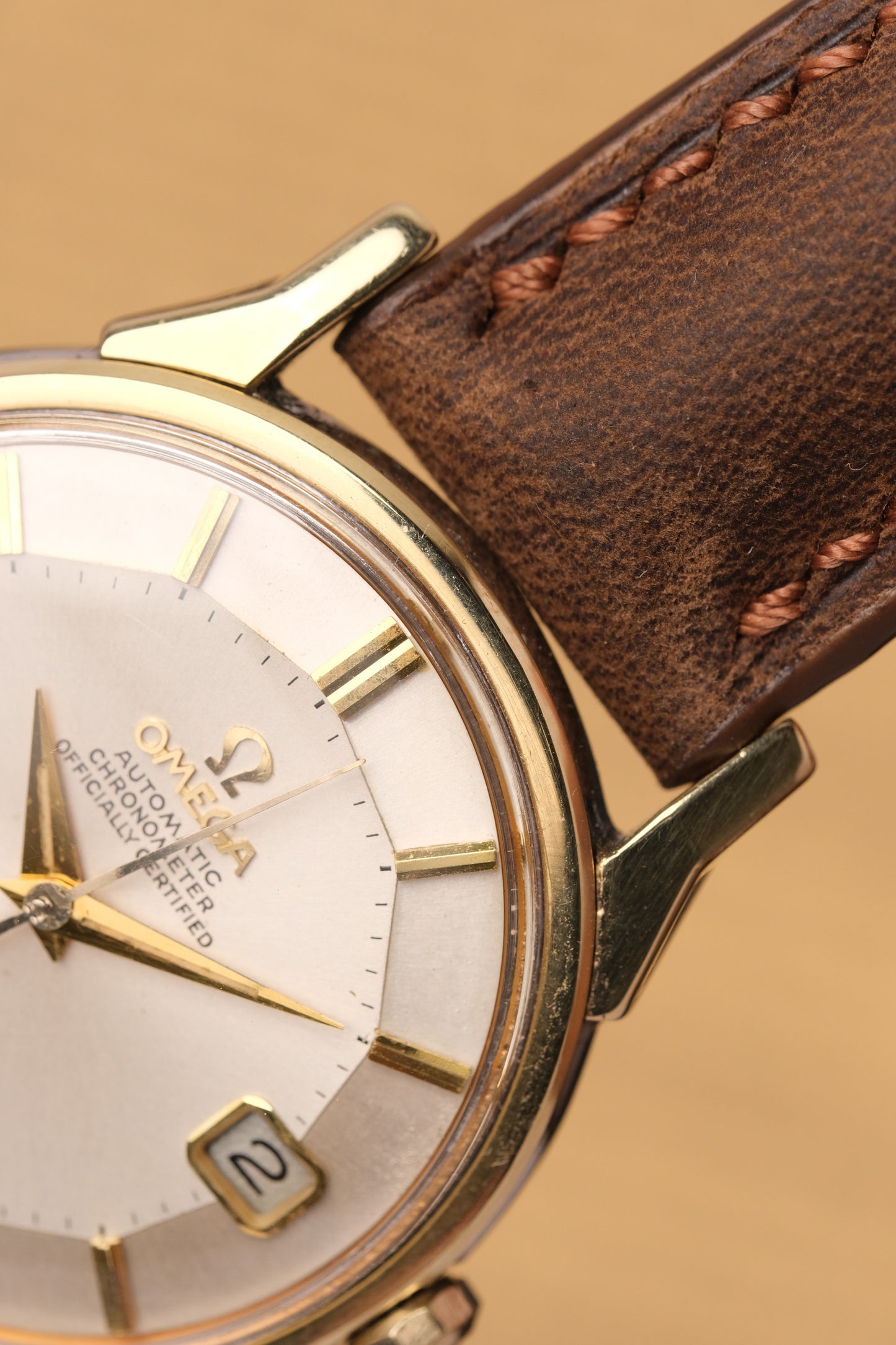 1966 OMEGA CONSTELLATION PIE PAN DOG LEG White Dial AUTOMATIC CHRONOMETER REF. 168.005