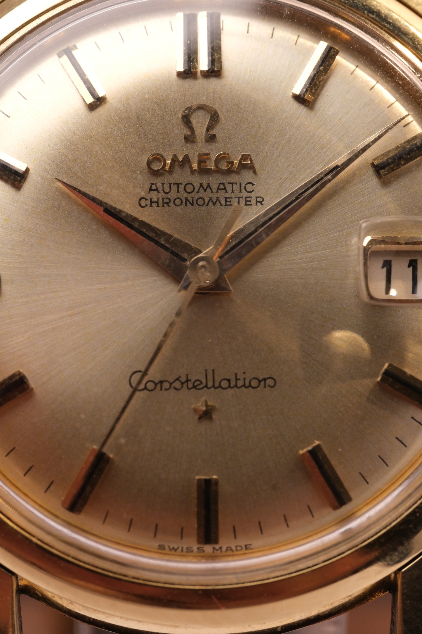 OMEGA CONSTELLATION JUMBO 37mm AUTOMATIC CHRONOMETER REF. 14777 62 SC