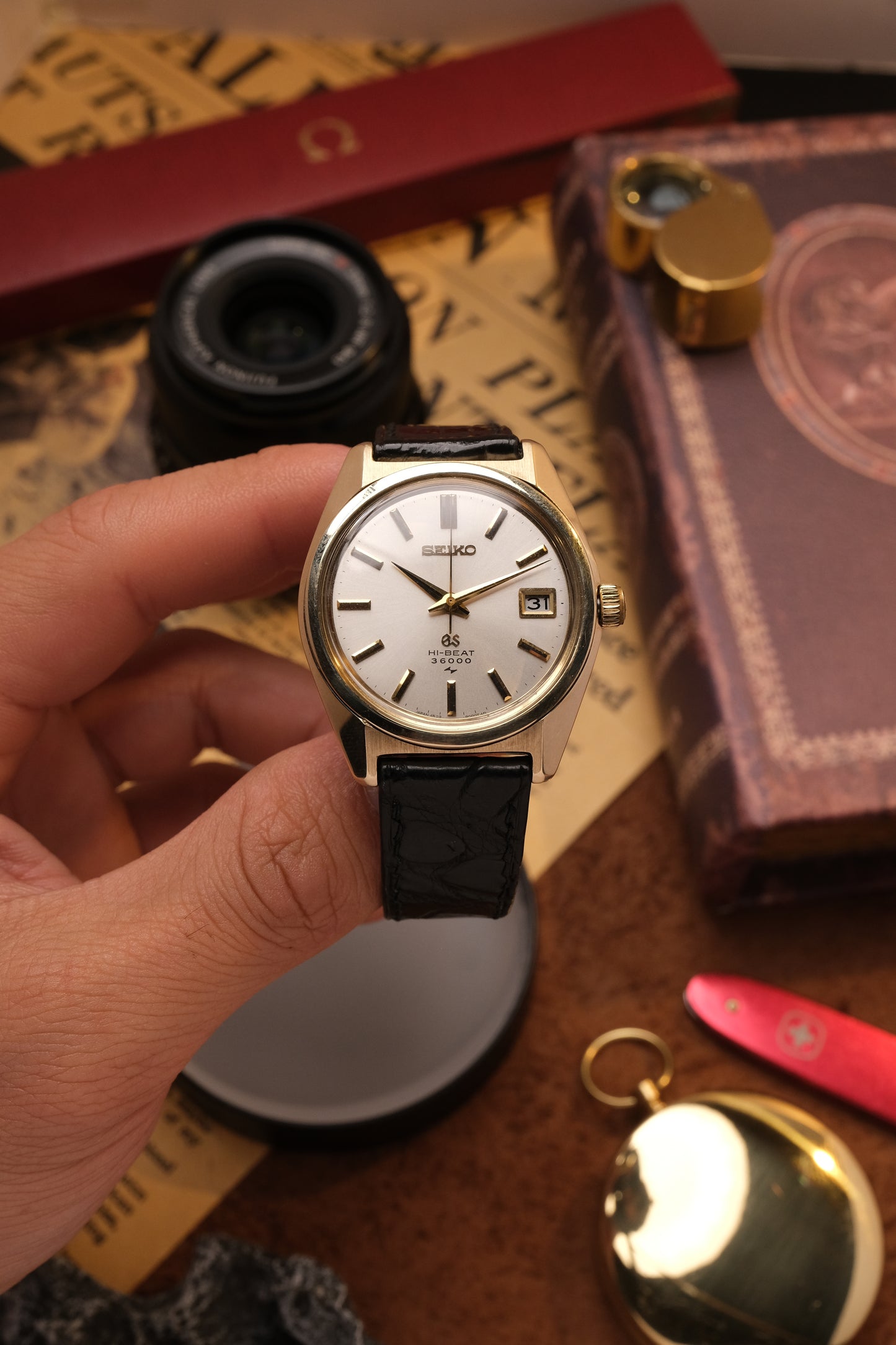 Grand Seiko GS45 High Beat 36000  4522-8000 CAP GOLD  896504