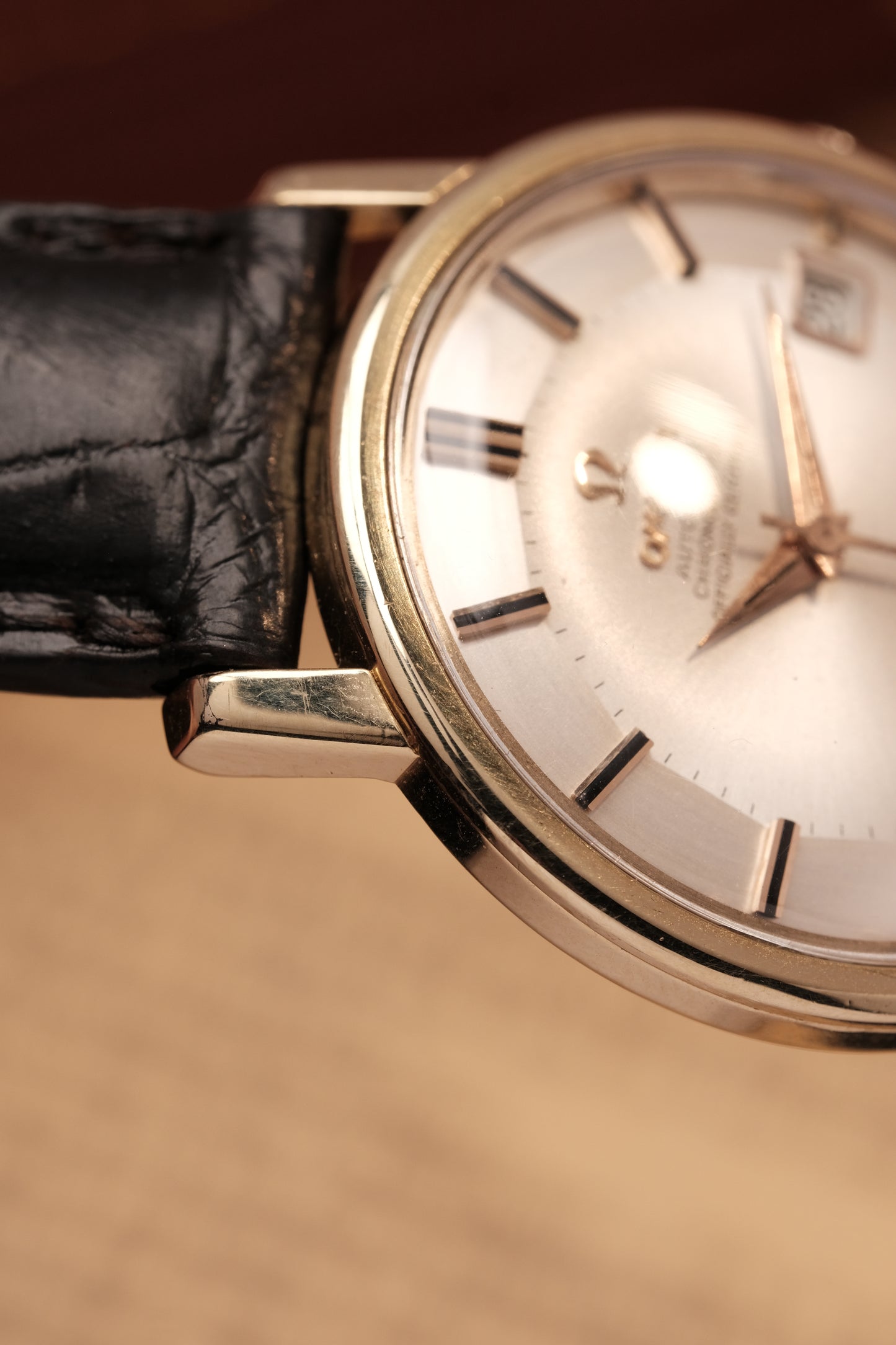 1966 OMEGA CONSTELLATION PIE PAN CHRONOMETER REF 168.010 Gold Cap