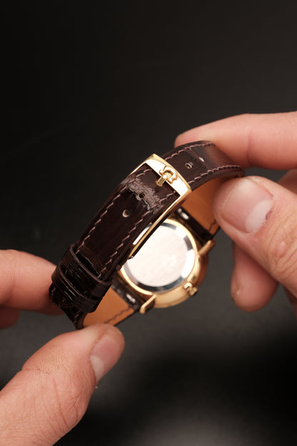 1970's OMEGA De Ville 111.0107 Cal.625 Gold Manual Winding Vintage