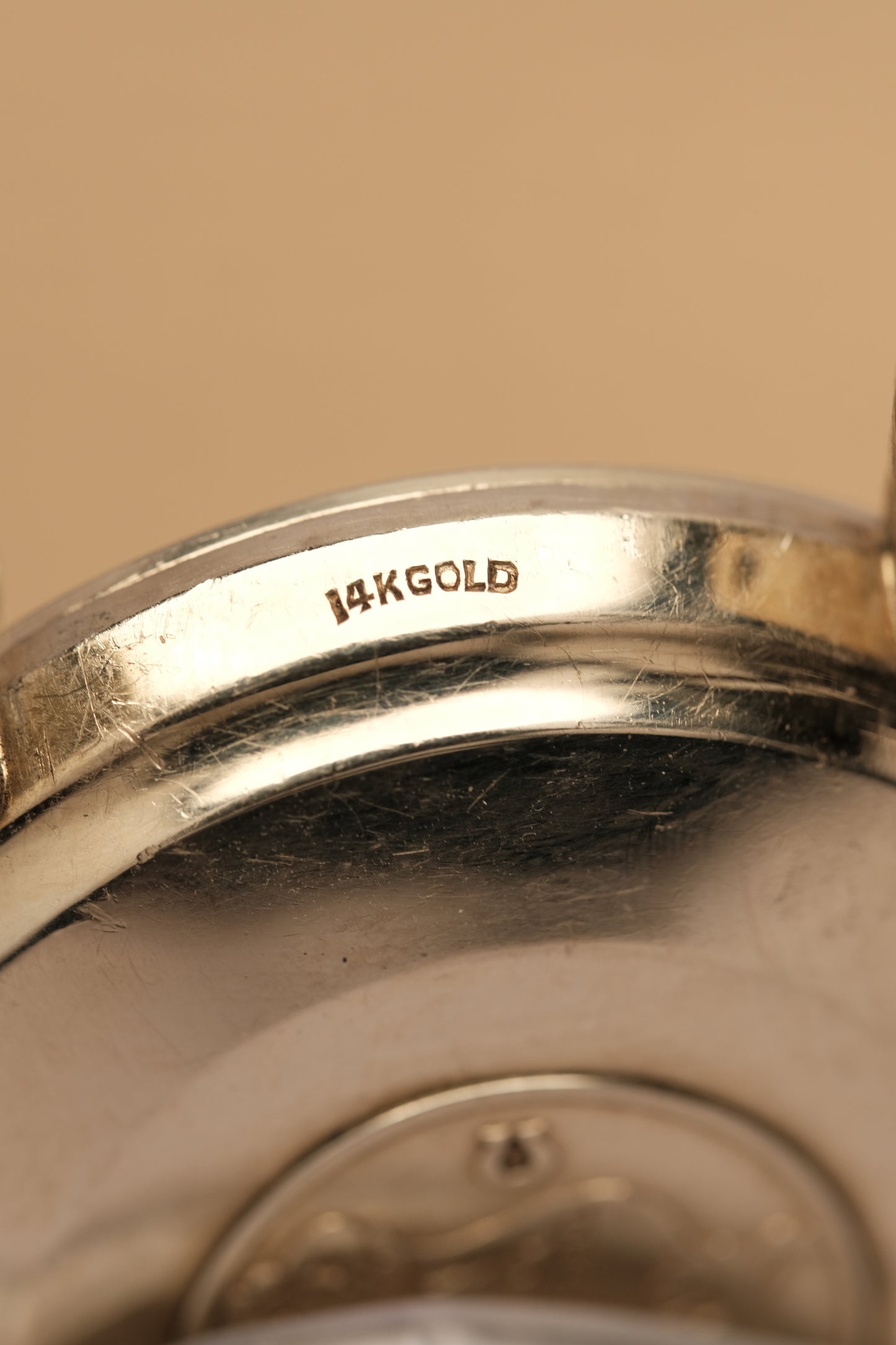1967  14K Solid Gold Omega Seamaster De Ville reference LL 6590-1 34mm with Gold beads of rice bracelet