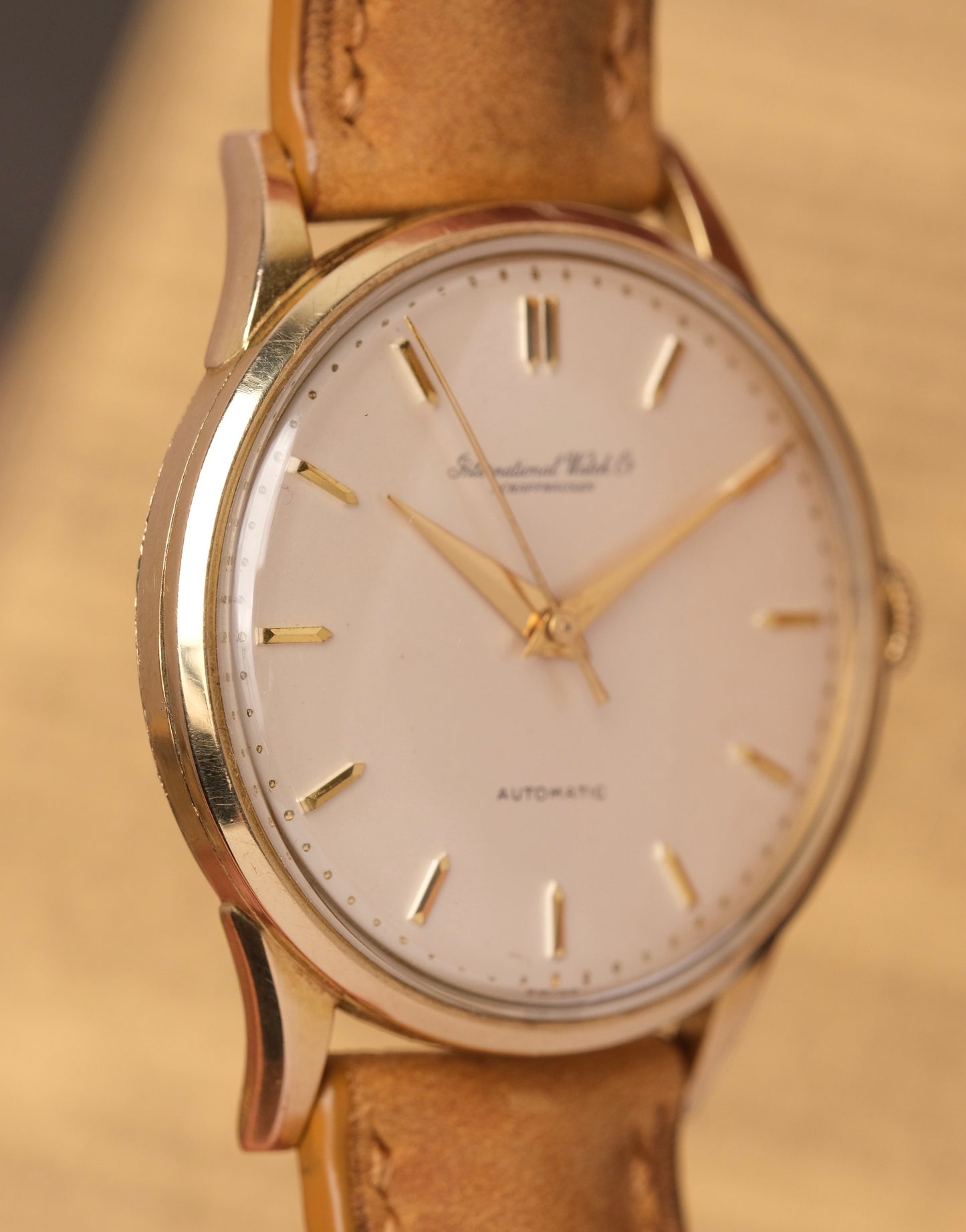 Calatrava IWC SCHAFFHAUSEN Cal.853 White Dial Automatic