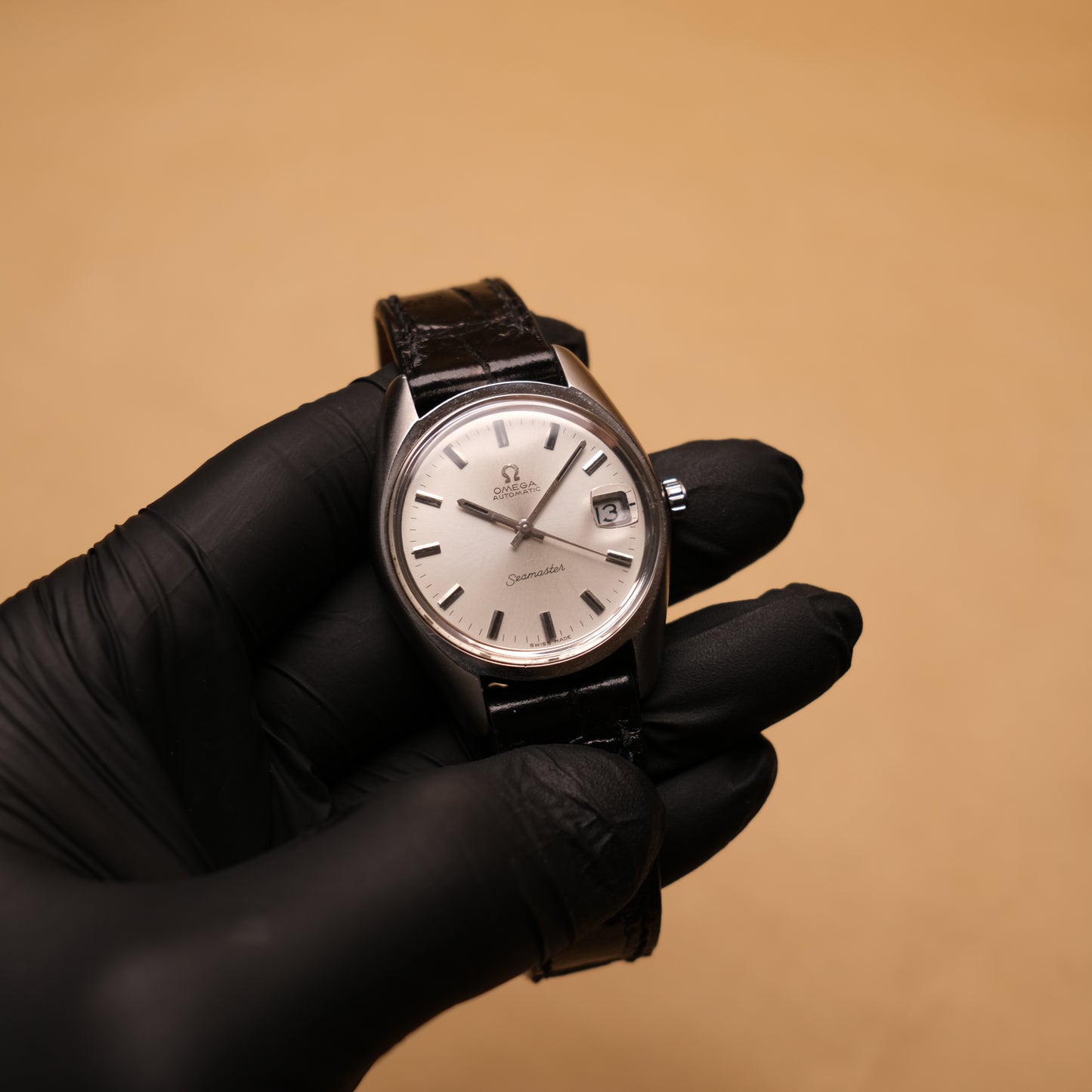 OMEGA Seamaster 166.067 Cal.565 Date Silver Dial Automatic Watch