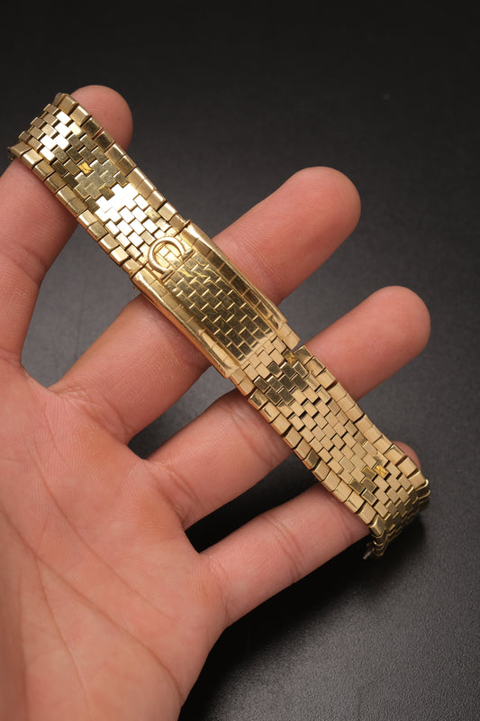 Original Brick Bracelet Omega Constellation 18k Soild Gold
