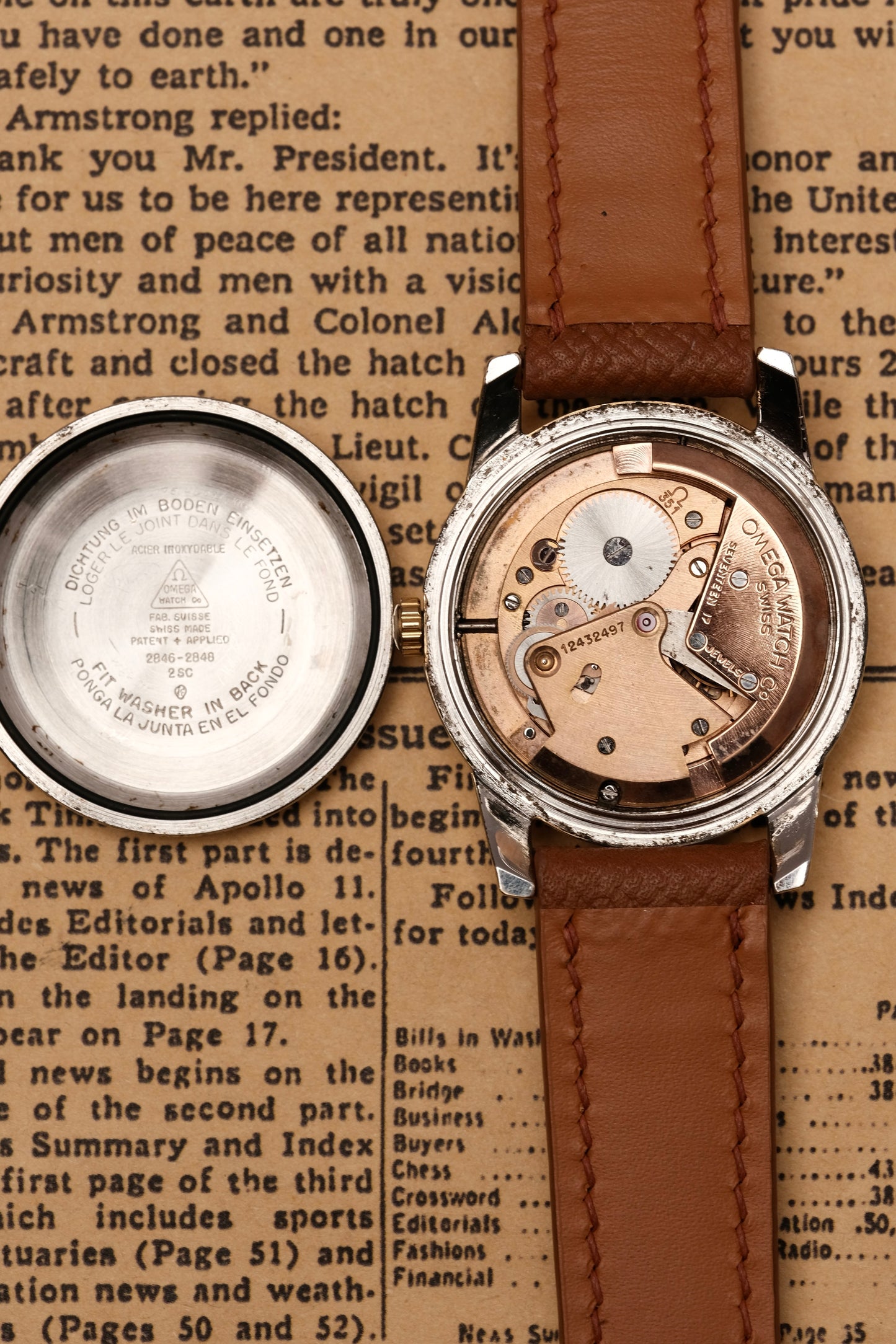 1950 Vintage Omega Seamaster Ref 2846-2848 2 SC