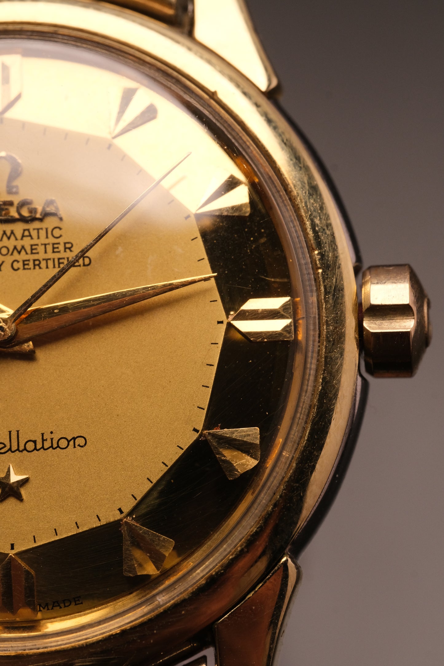 OMEGA Constellation Delux 12-sided pie pan Ref.14381