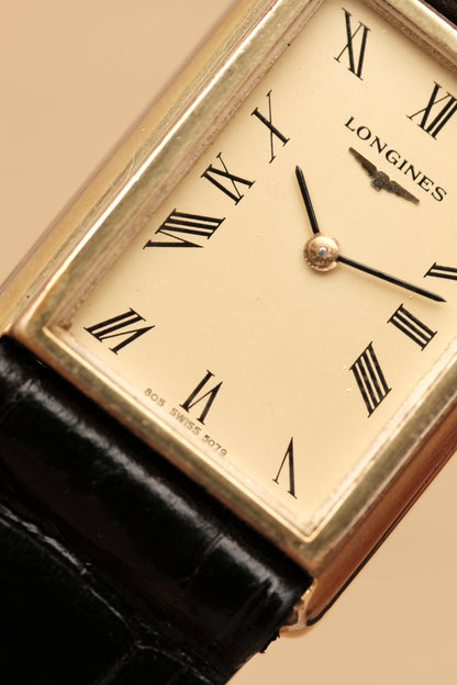 Vintage 1970’s Longines “Tank” Manual winding Ref.5079