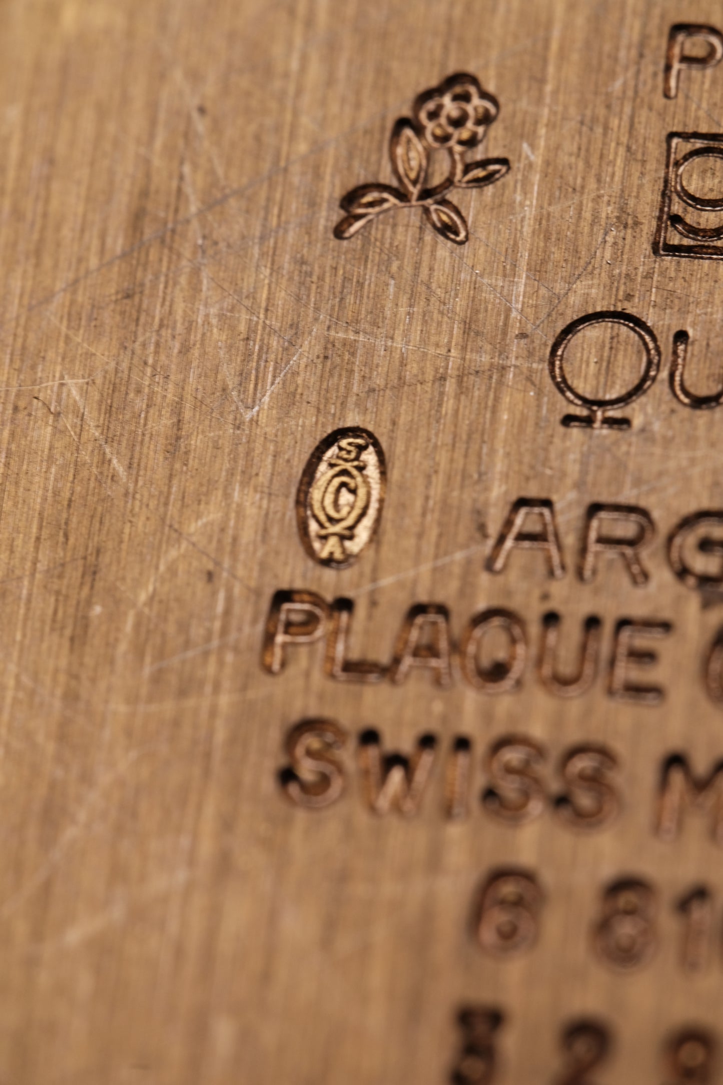 CARTIER MUST DE CARTIER TANK VERMEIL ROMAN DIAL REF. 681006