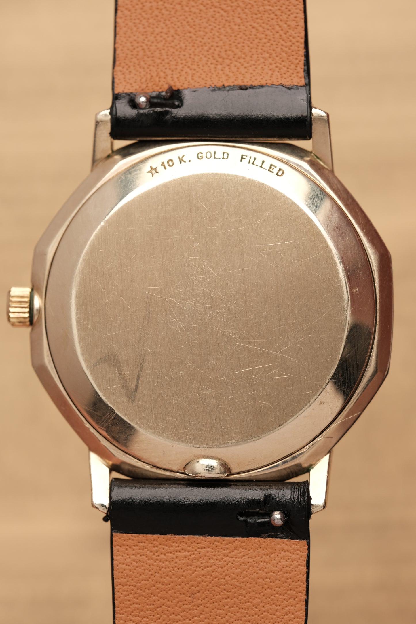 1980s Vintage Omega Constellation 1910041 Octagonal 10k gold filled