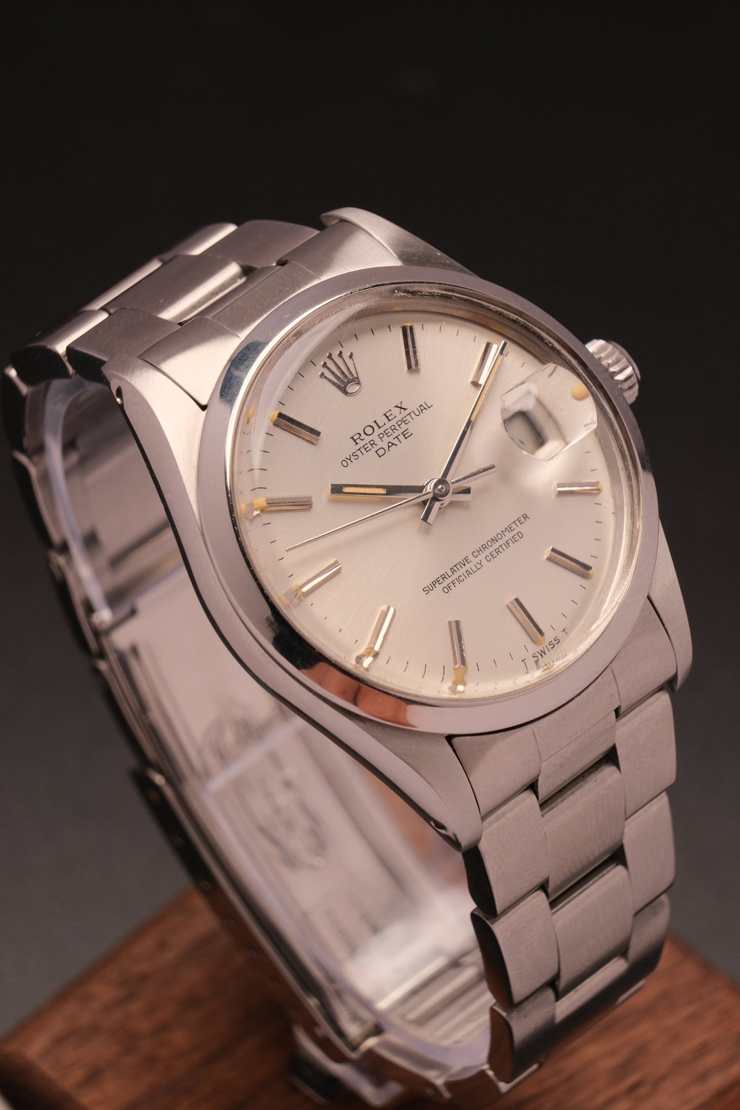 Vintage Rolex Oyster Date Ref 15000 Steel 34mm c 1981