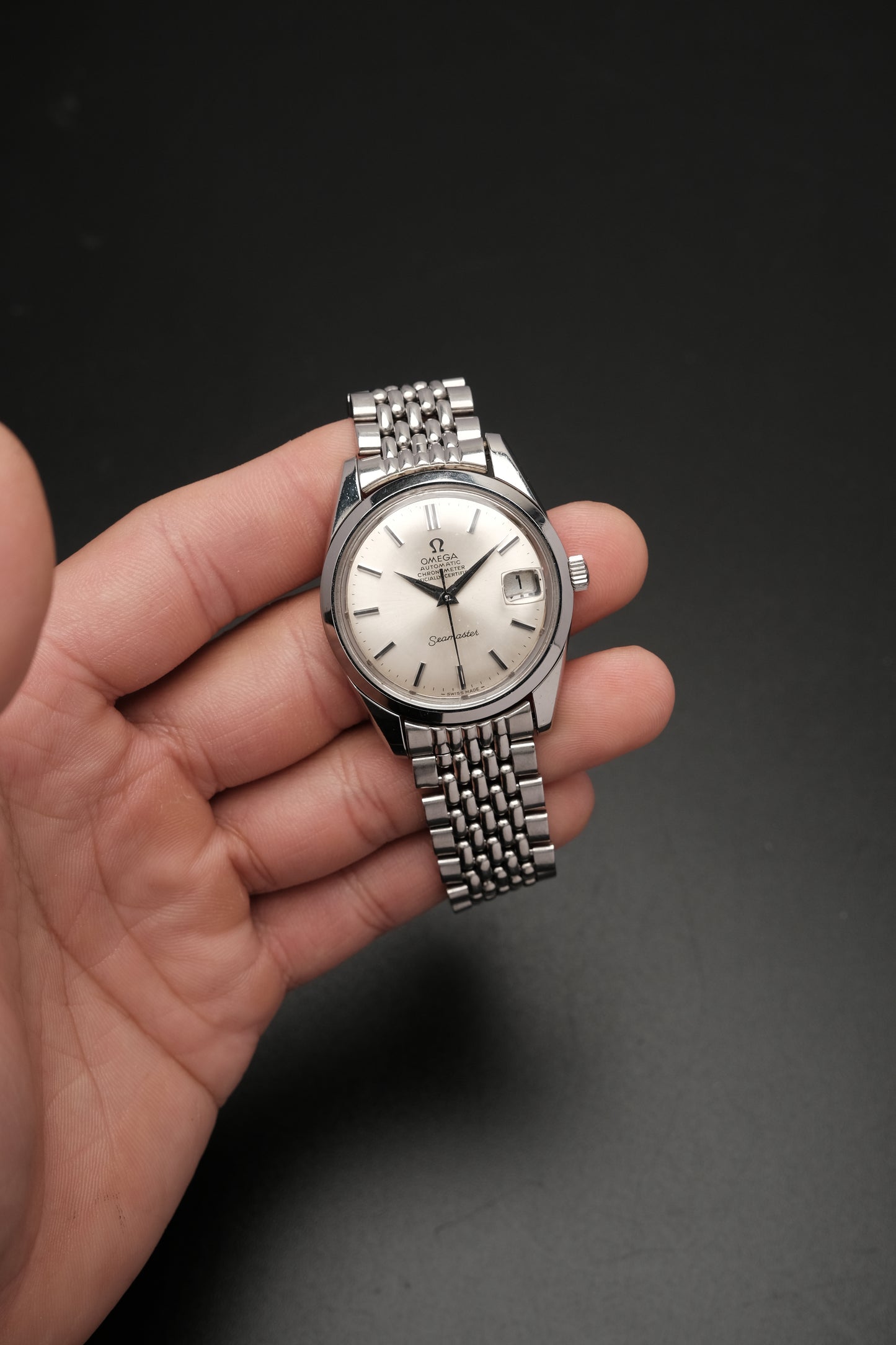 1969 Vintage Omega Seamaster Chronometer Certified Automatic 166.010