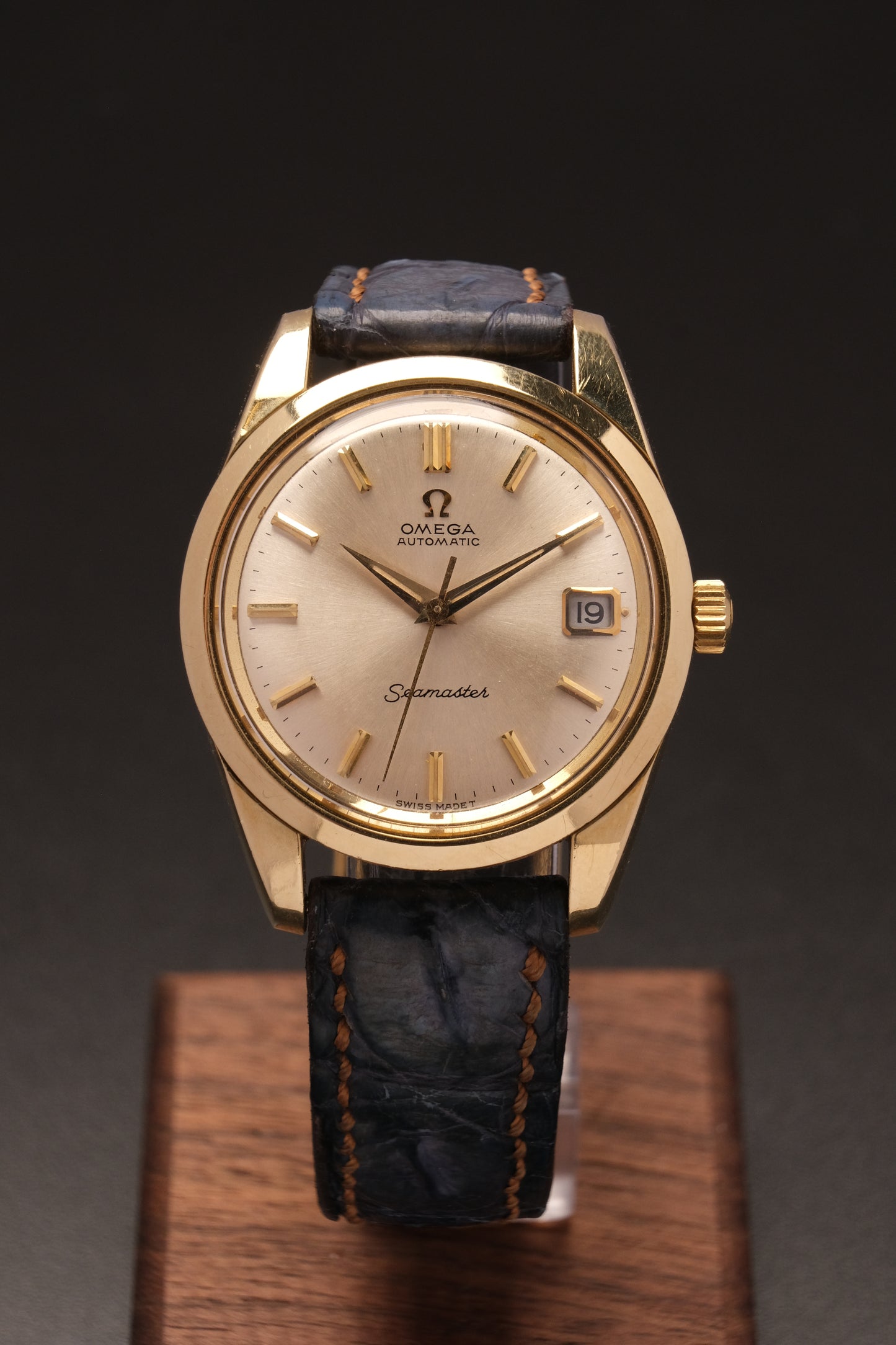 Vintage Omega Seamaster Automatic Gold Capped 166.010