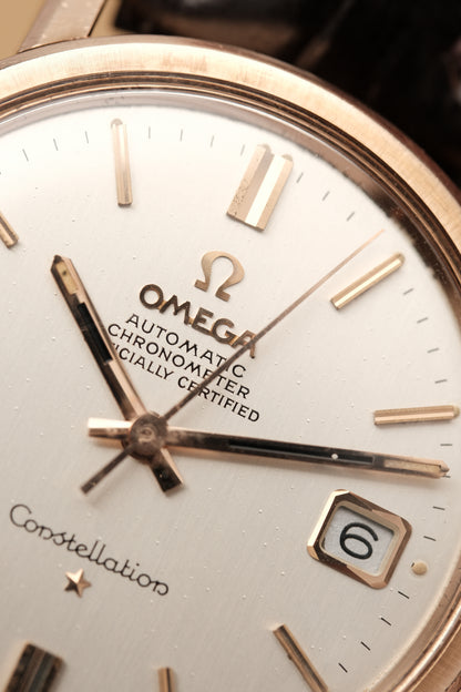 1967 OMEGA Constellation Chronometer Date Rose Gold REF. 168.018