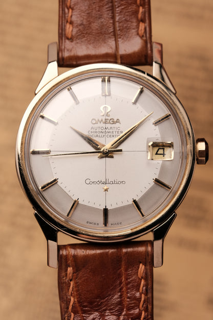 1967 OMEGA CONSTELLATION PIE PAN DOG LEG Cross Hair Dial AUTOMATIC CHRONOMETER REF. 168.005