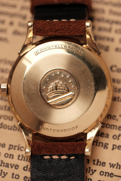 Vintage 1958 Omega Constellation Pie Pan De Luxe Arrow Head Ref 2852/2853 S.C