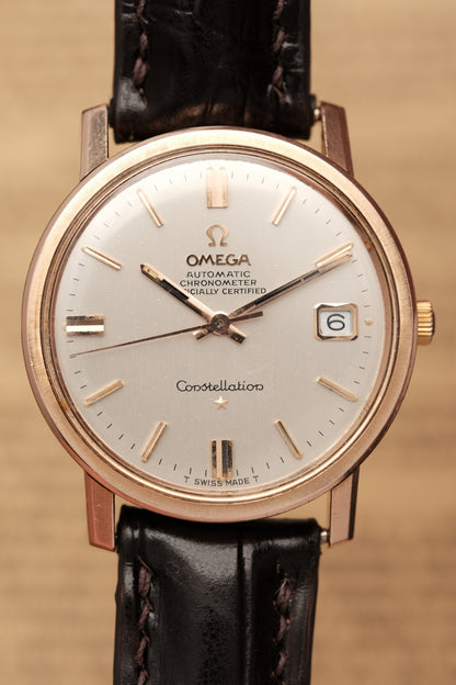 1967 OMEGA Constellation Chronometer Date Rose Gold REF. 168.018