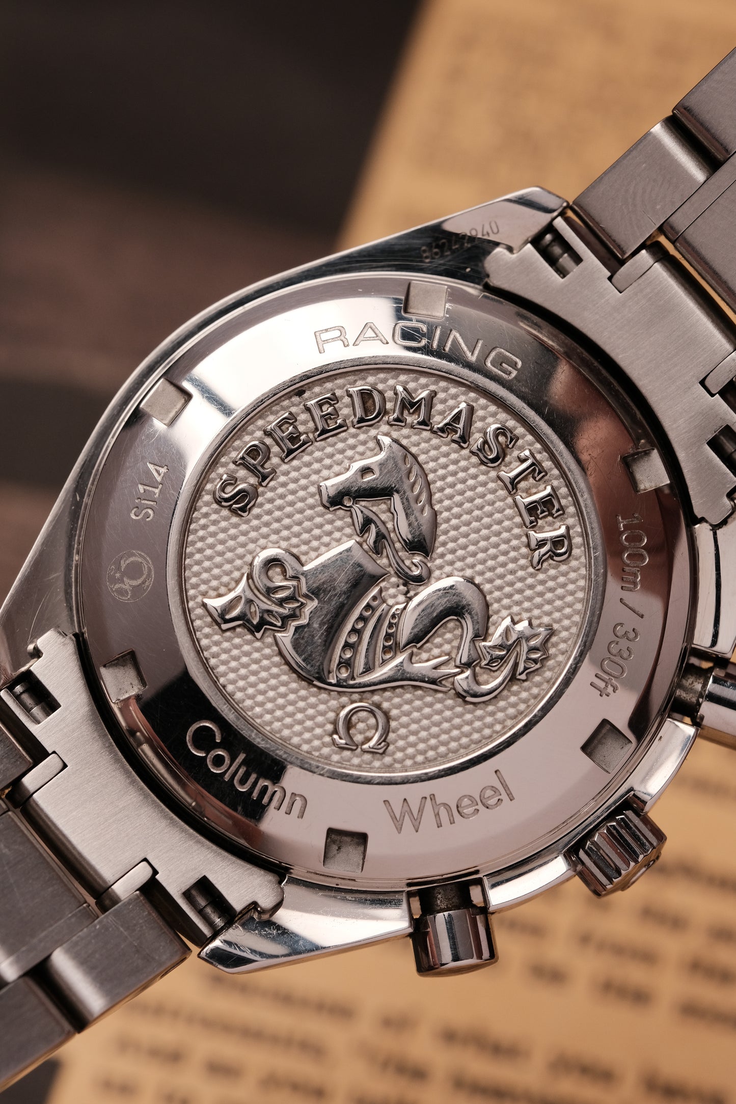 (Fullset) 2023 Omega Speedmaster Racing Co-Axial Chronograph 40mm Black Dial Ref.326.30.40.50.01.001