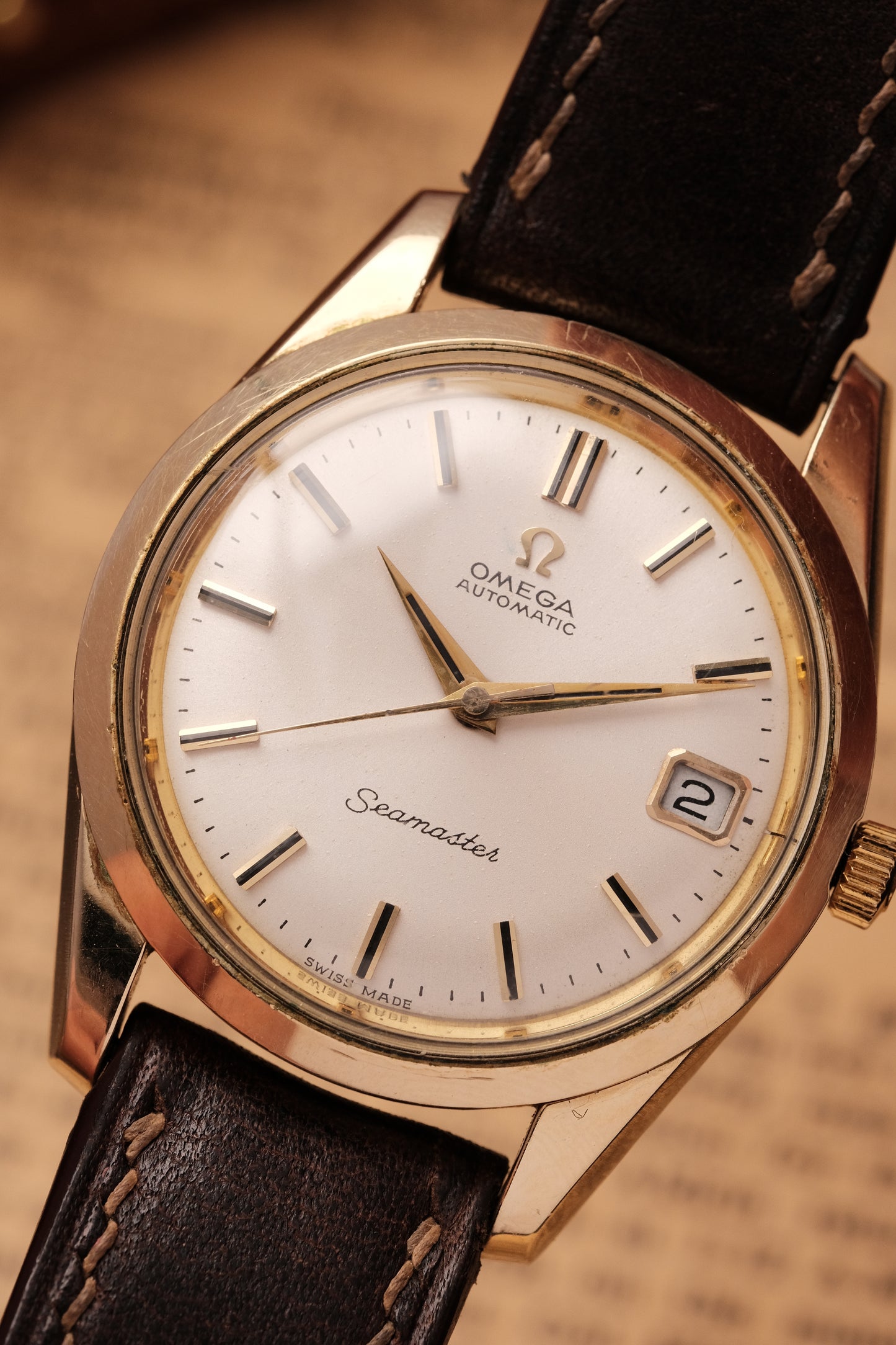 1966 Omega Seamaster Automatic Gold Capped REF.166.010