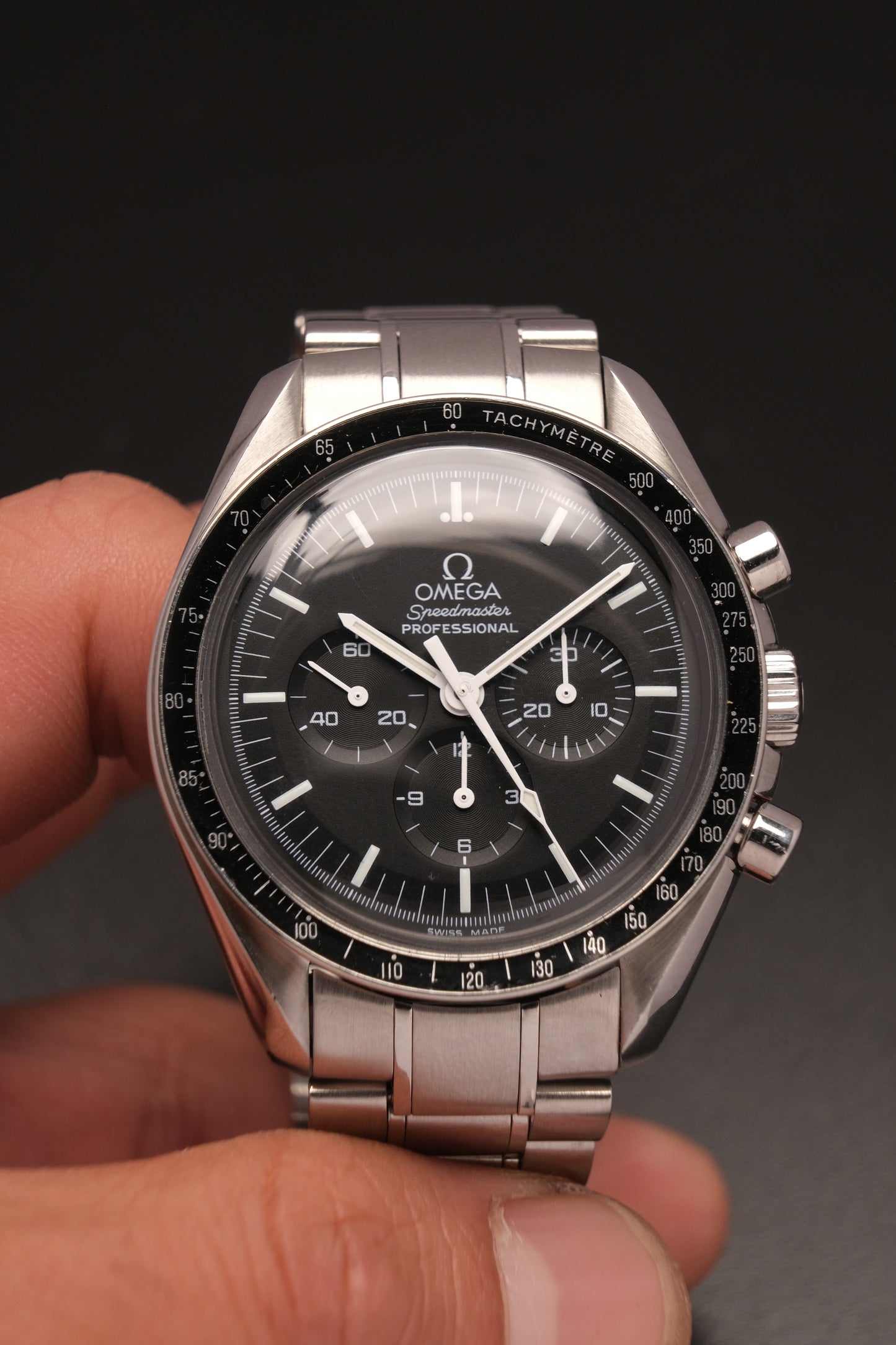 Omega Speedmaster Professional Moonwatch Hesalite 3570.50