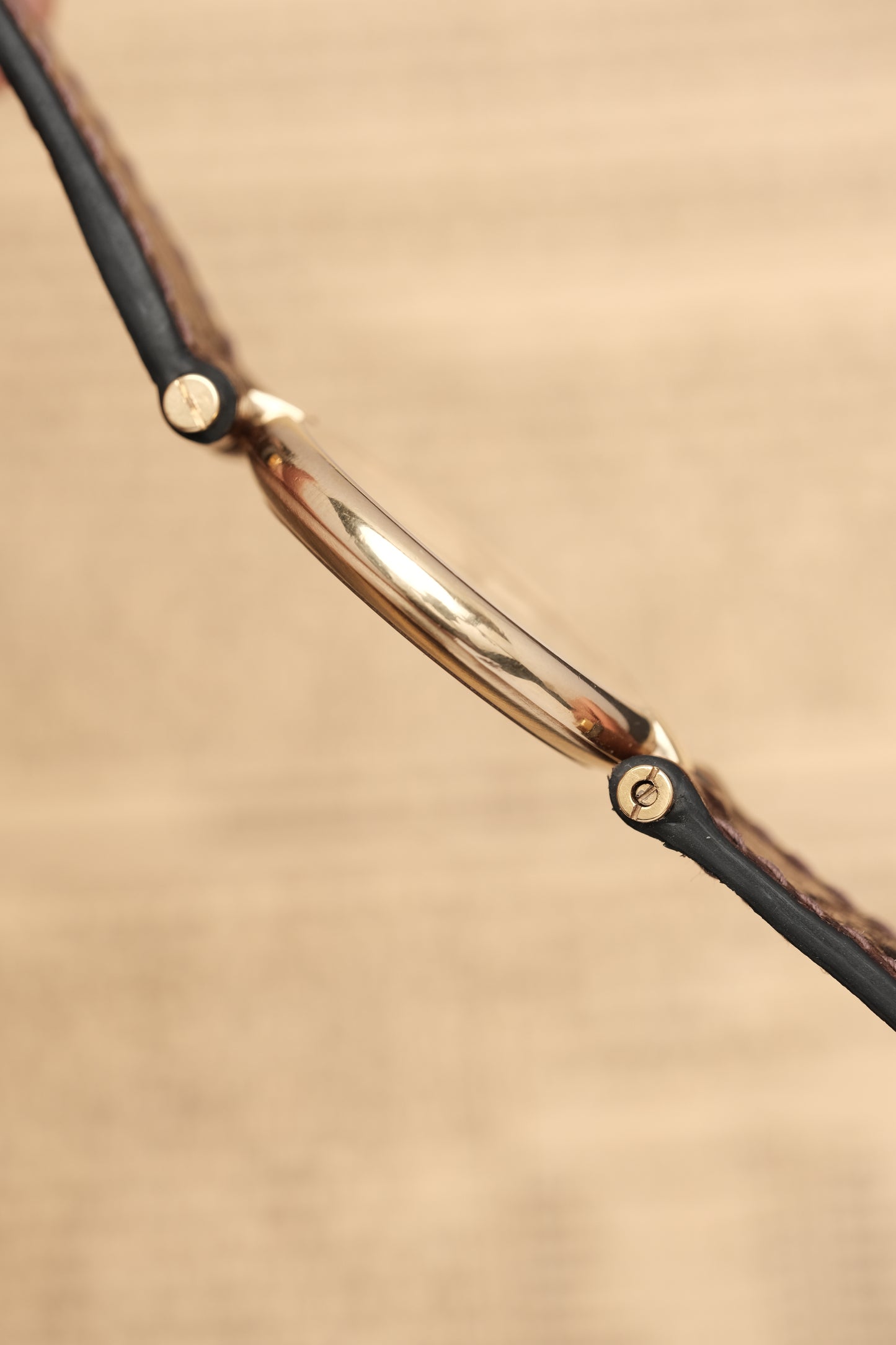 1990's Cartier Must Vendome LM Vermeil Quartz Gold Plated 30mm