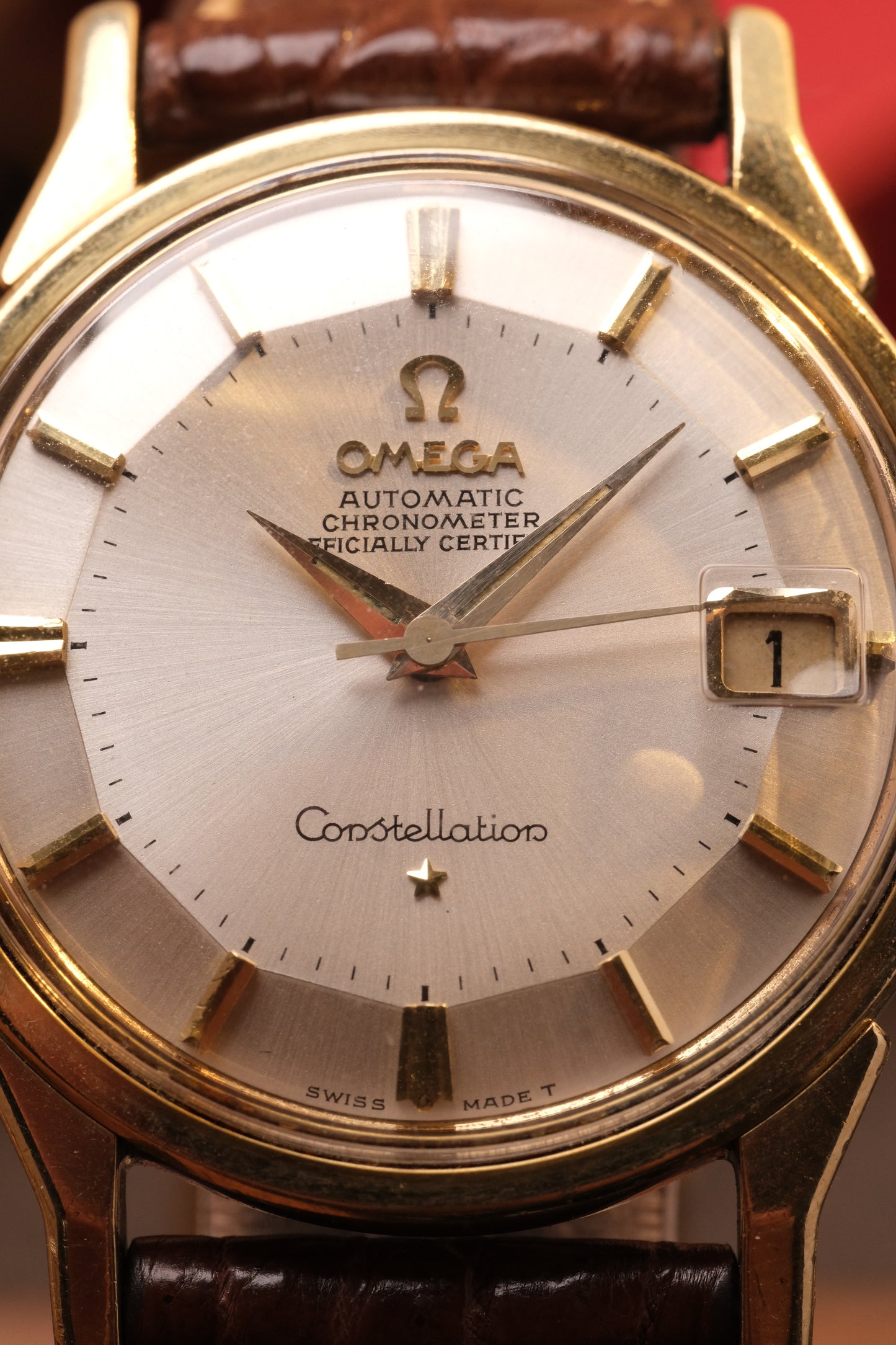 OMEGA CONSTELLATION White Dial AUTOMATIC CHRONOMETER REF. 168.005