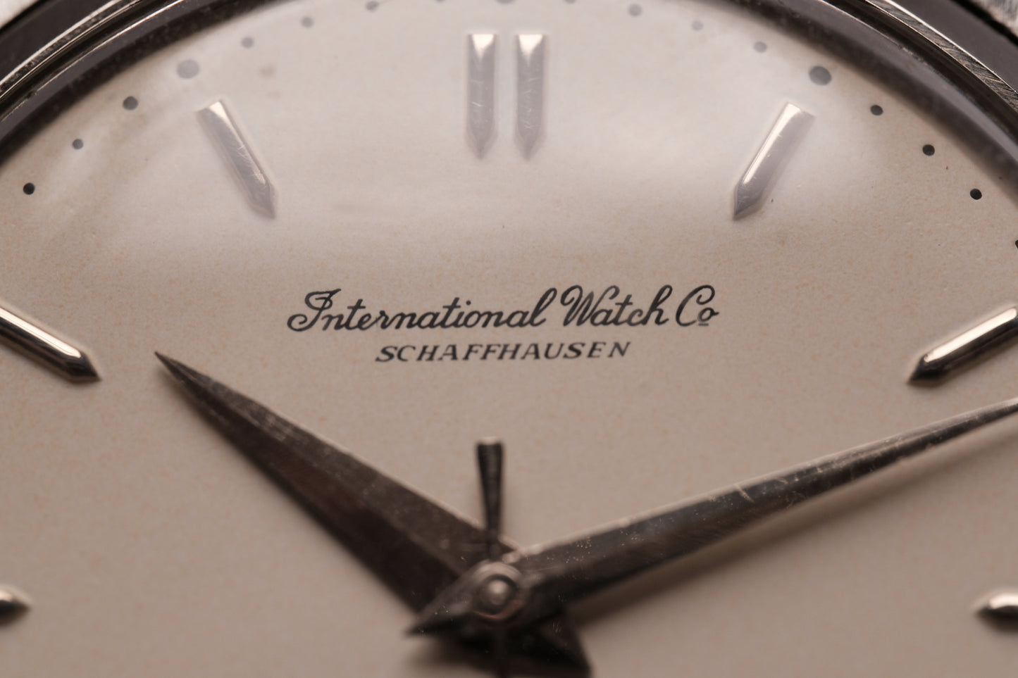 Calatrava IWC SCHAFFHAUSEN Cal.89 White Dial Hand Winding