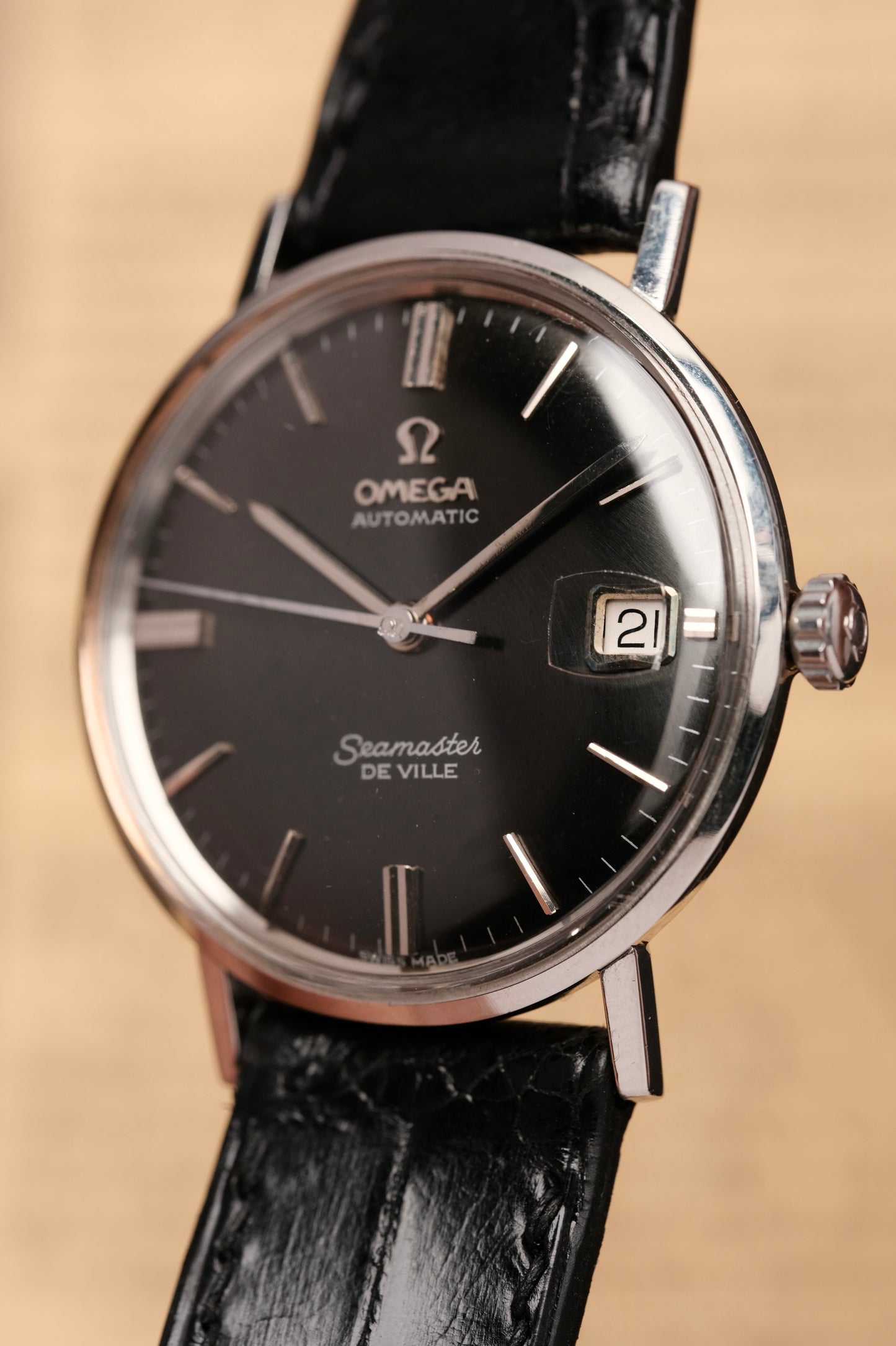 1962 Omega Seamaster De Villé Black Dial Automatic 14770 SC-61/166.020